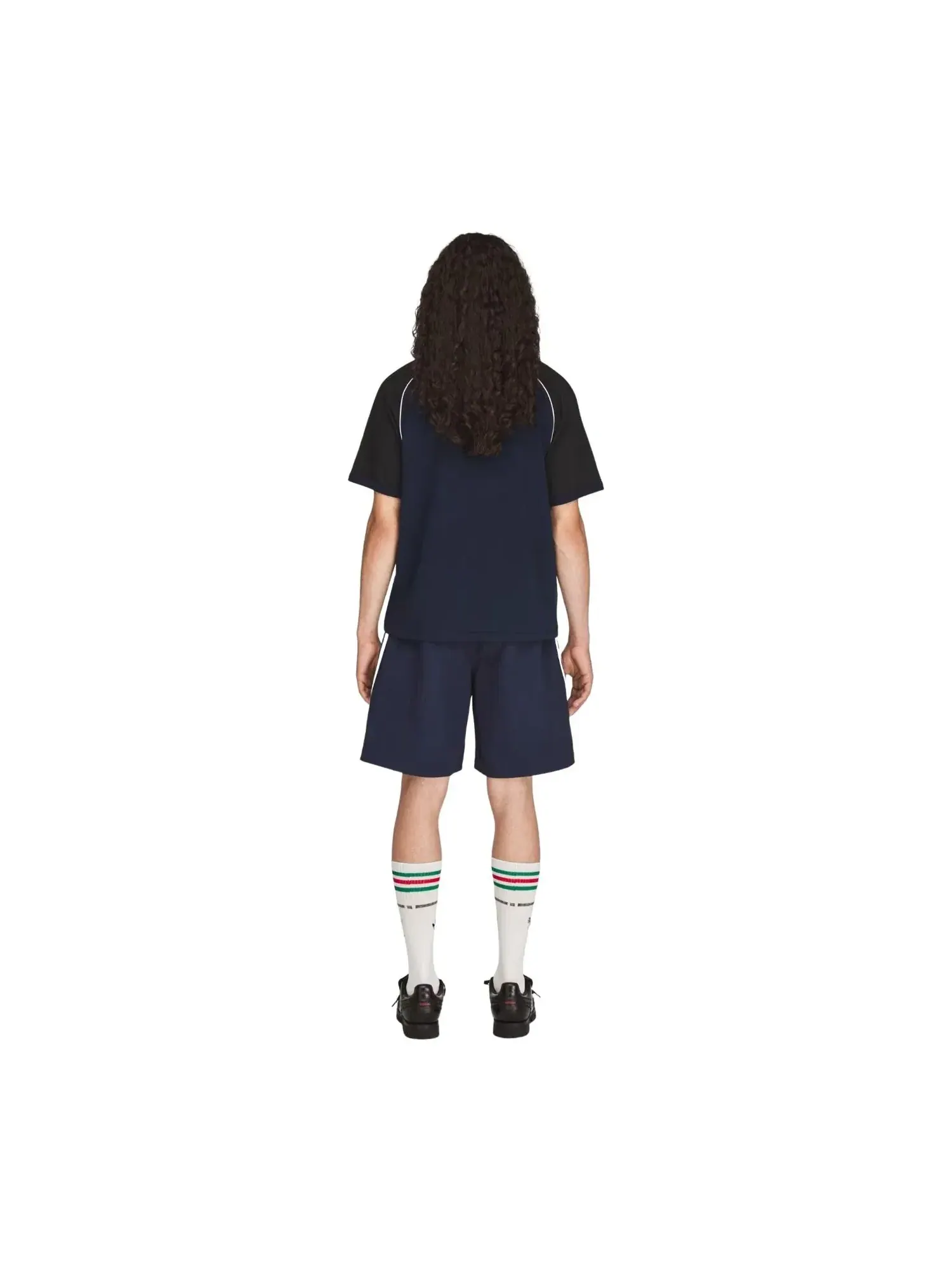 Мужские шорты с принтом Adidas x Brain Dead x Disney Short Asia Sizing Collegiate Navy — изображение 5 из 5, темно-синий