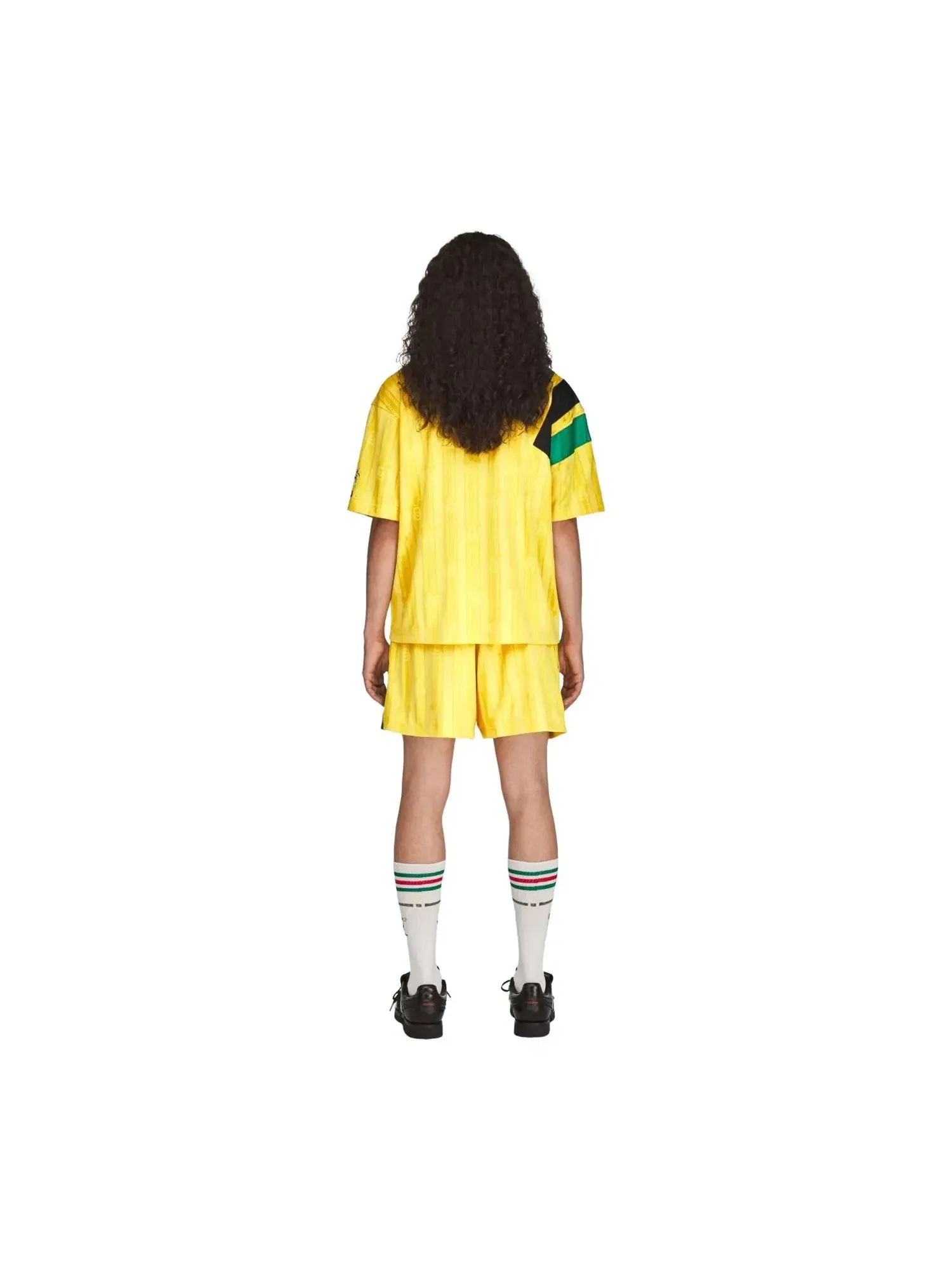 Мужская футболка с принтом Adidas x Brain Dead x Disney Football Jersey Bold Gold — изображение 5 из 5, золото
