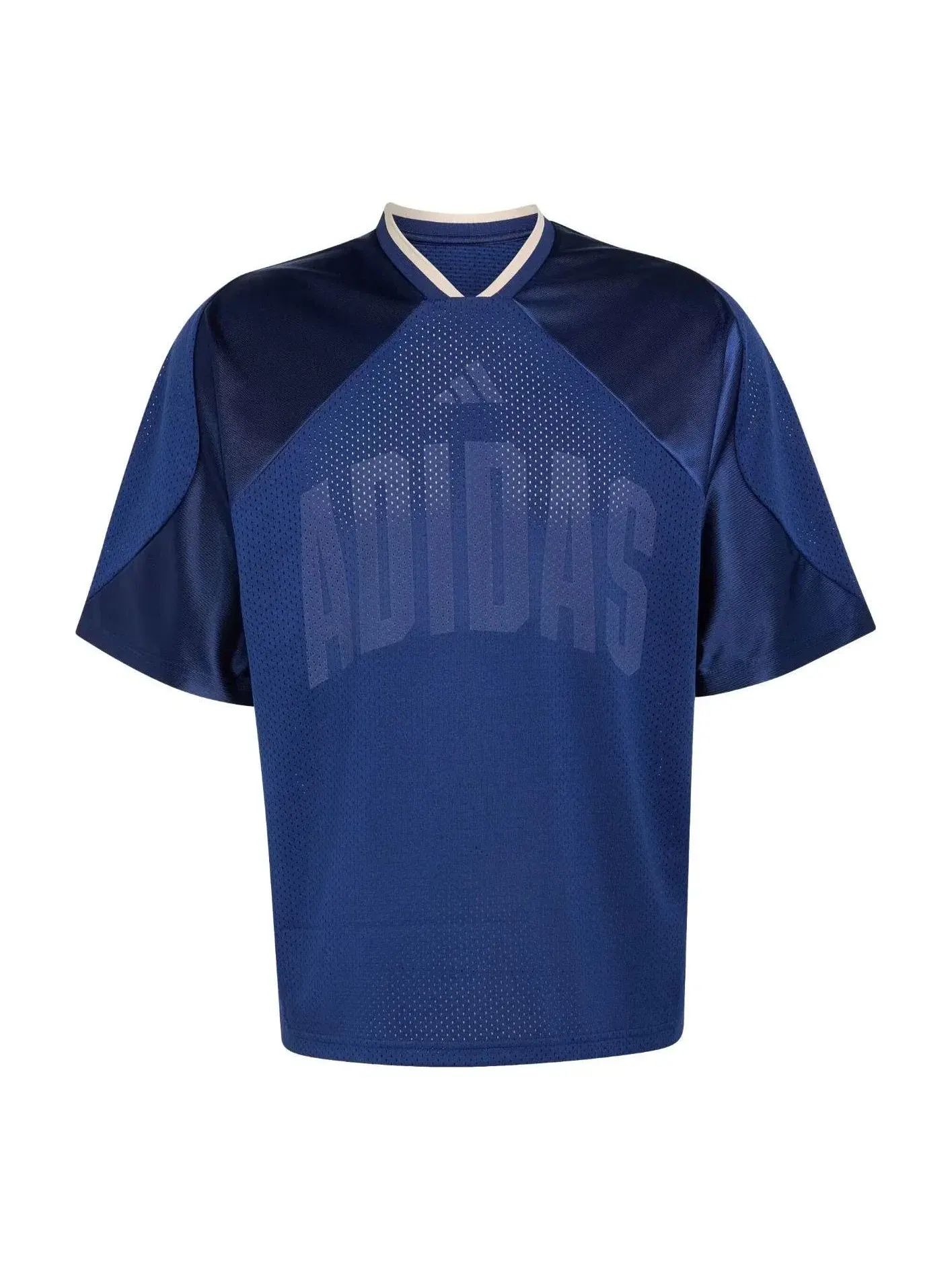 Мужская футболка с сетчатым принтом Stadium Graphic Mesh Adidas — изображение 1 из 3, синий
