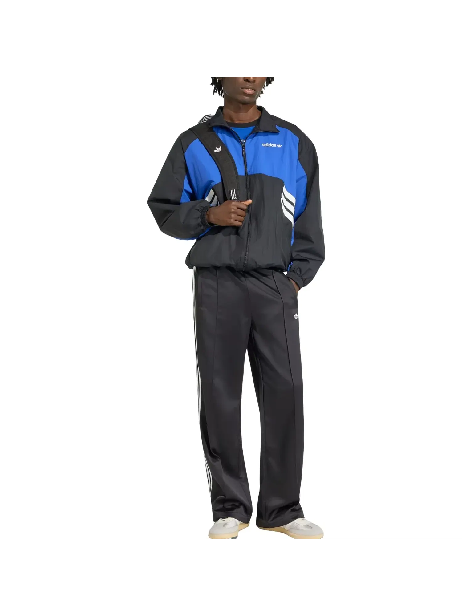 Мужская куртка с принтом Munich 93 Track Jacket Adidas — изображение 4 из 4, черный