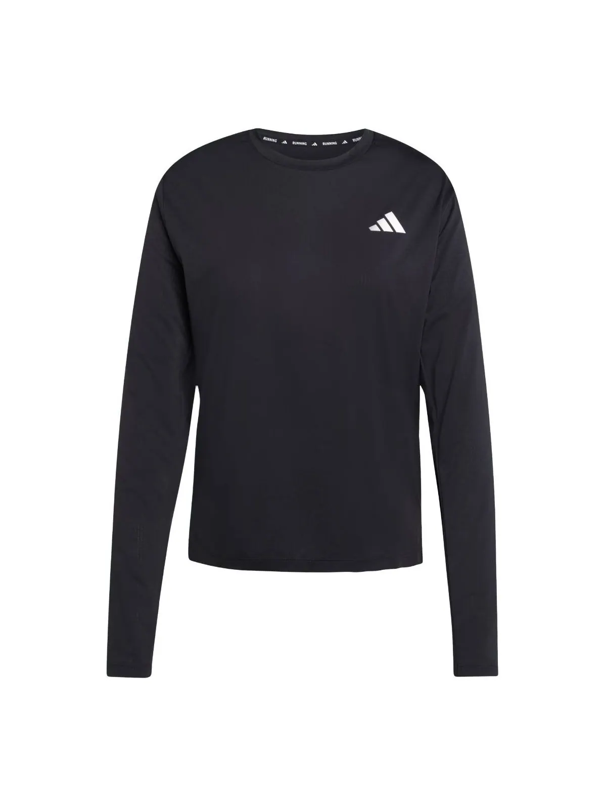 (WMNS) Adidas ADI365 Running Climacool Iconic Long Sleeve Top 'Black' — изображение 1 из 3, черный