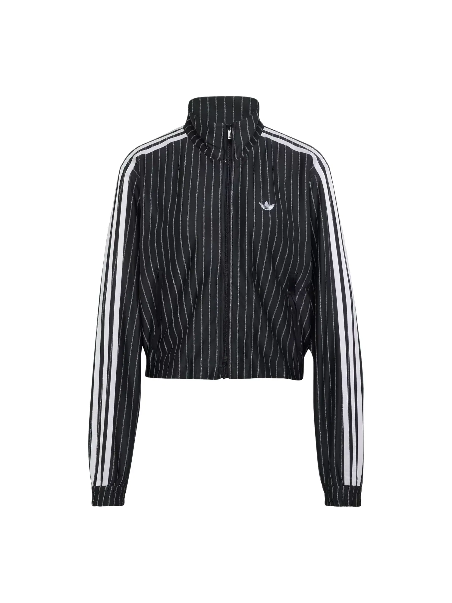 Женская куртка с принтом Firebird Pinstripe Adidas — изображение 1 из 3, черный