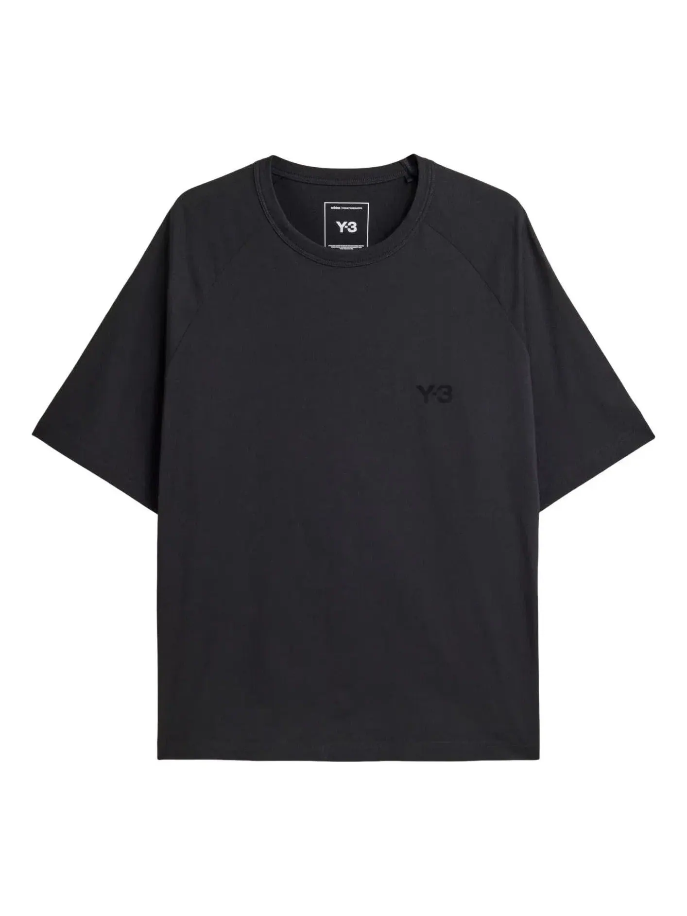 Мужская футболка с принтом Boxy T-Shirt Adidas — изображение 1 из 2, черный