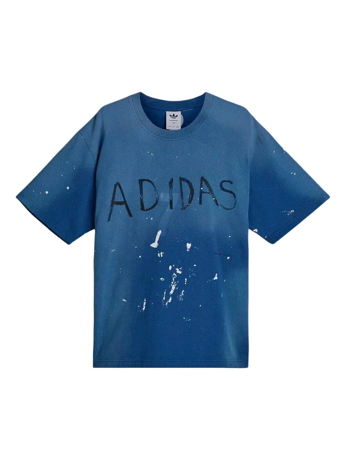 Футболка с коротким рукавом Adidas x SFTM 007 — изображение 1 из 5, синий