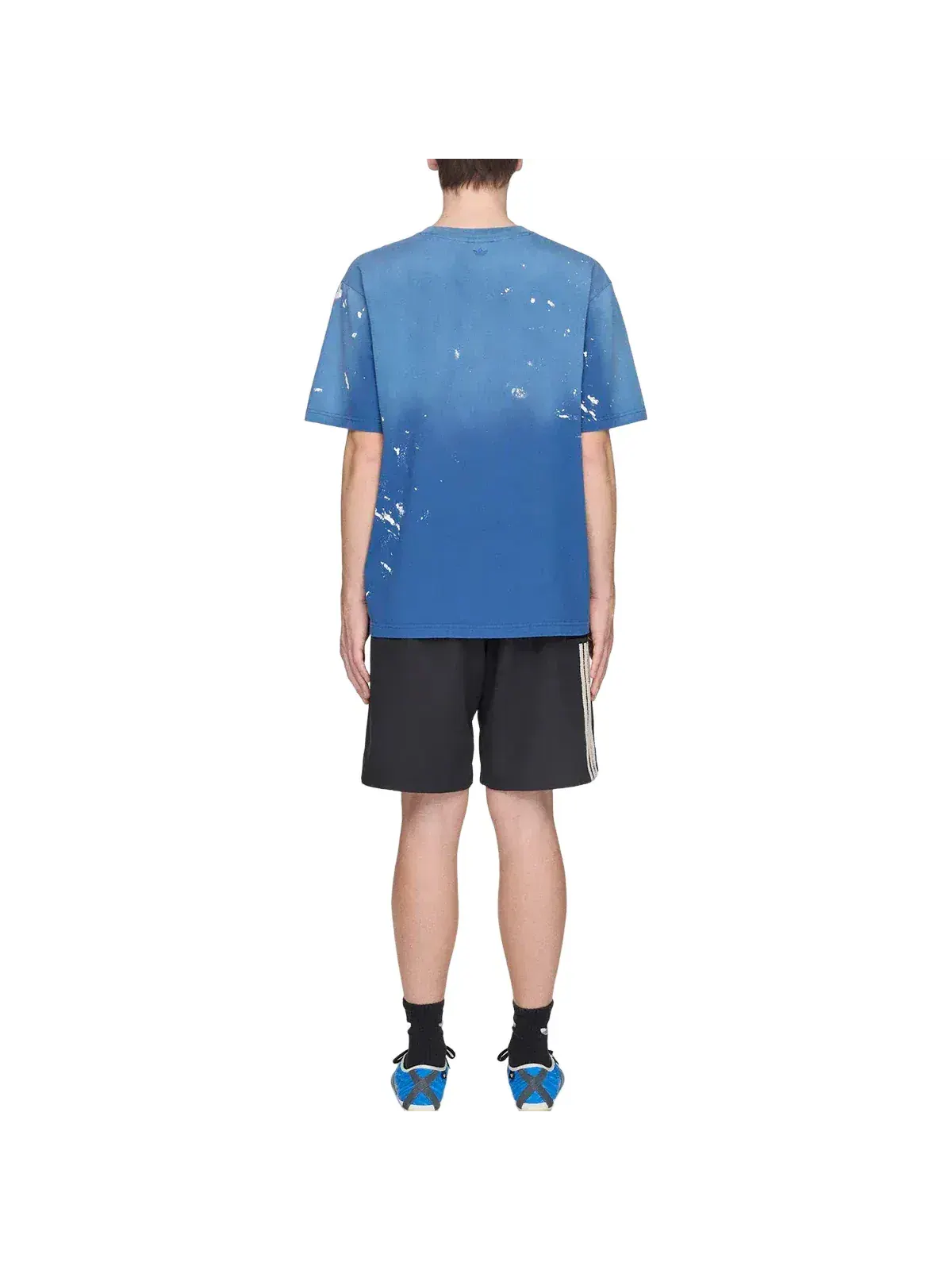 Футболка с коротким рукавом Adidas x SFTM 007 — изображение 5 из 5, синий