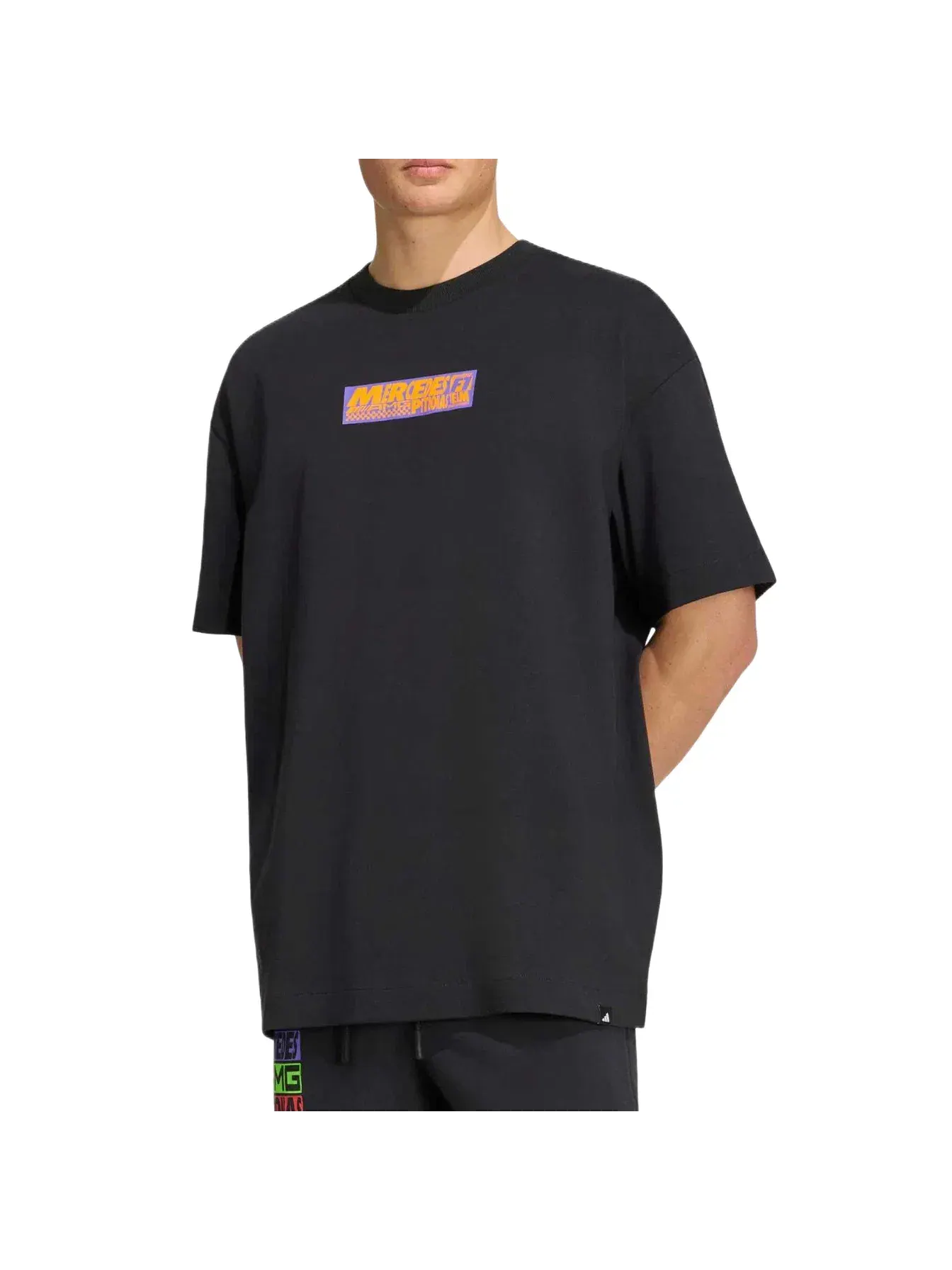 Мужская футболка Adidas x Mercedes-AMG Petronas Formula 1 Team Light On Tee — изображение 2 из 3, черный