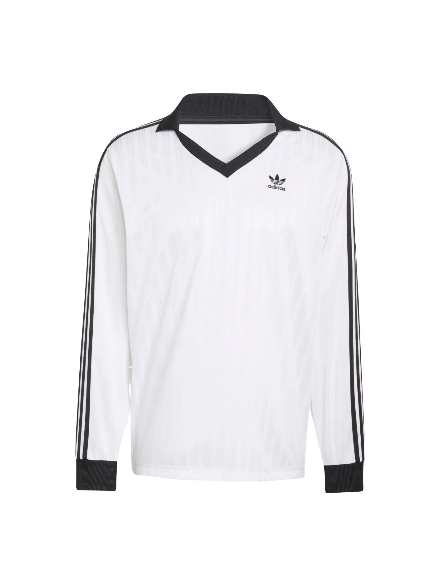 Футболка с длинным рукавом Adidas Adicolor Pique — изображение 1 из 3, белый
