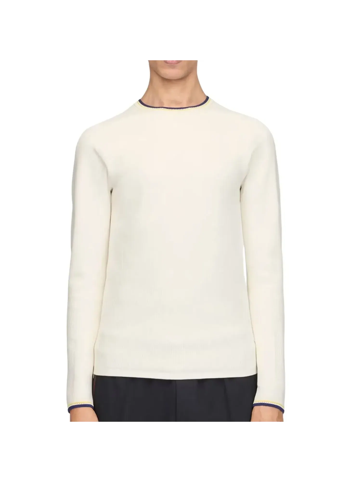 Футболка Adidas x Wales Bonner x Y3 Knit Base Top — изображение 3 из 4, белый