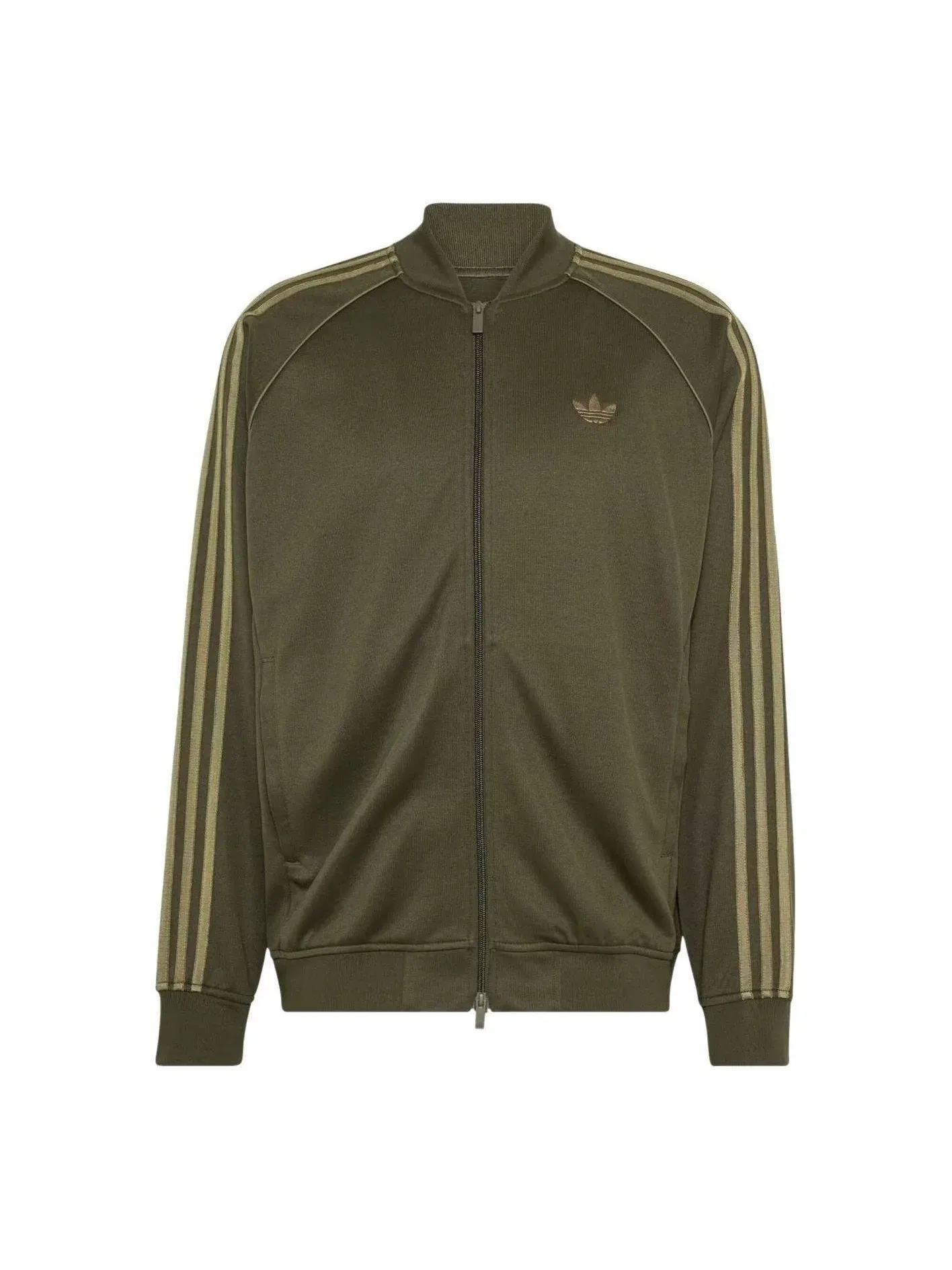 Мужская куртка свободного кроя Adicolor Classics Loose Track Jacket Adidas — изображение 1 из 3, зеленый