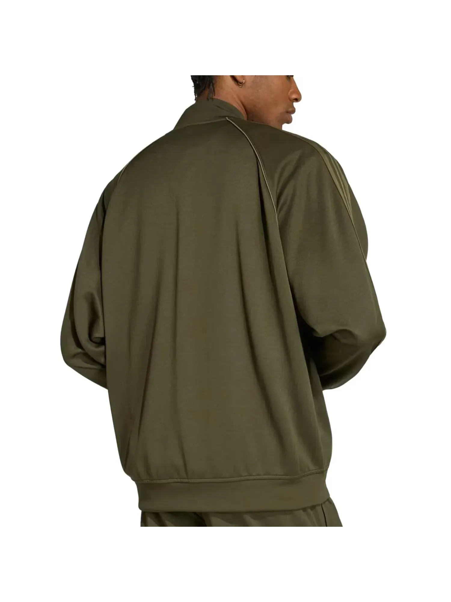 Мужская куртка свободного кроя Adicolor Classics Loose Track Jacket Adidas — изображение 3 из 3, зеленый