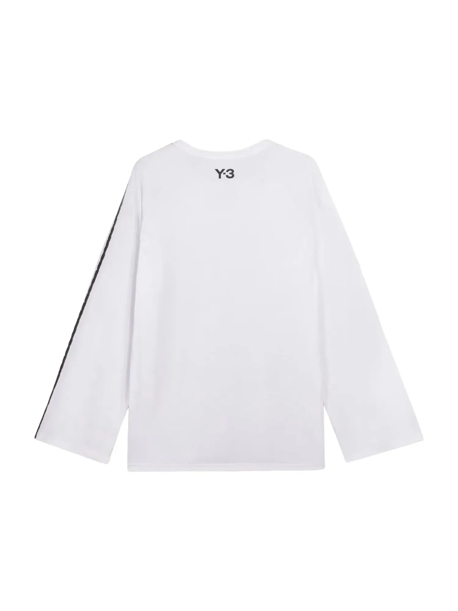 Футболка с длинным рукавом Adidas Y-3 3-Stripes — изображение 2 из 4, белый