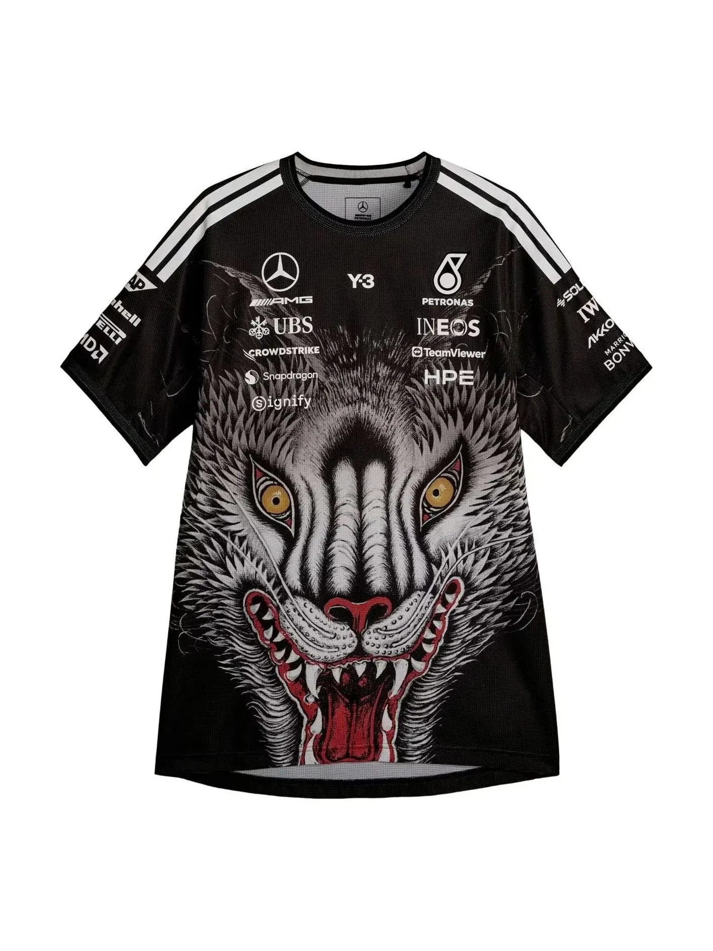 Мужская футболка Y-3 F1 Driver Adidas — изображение 1 из 2, черный