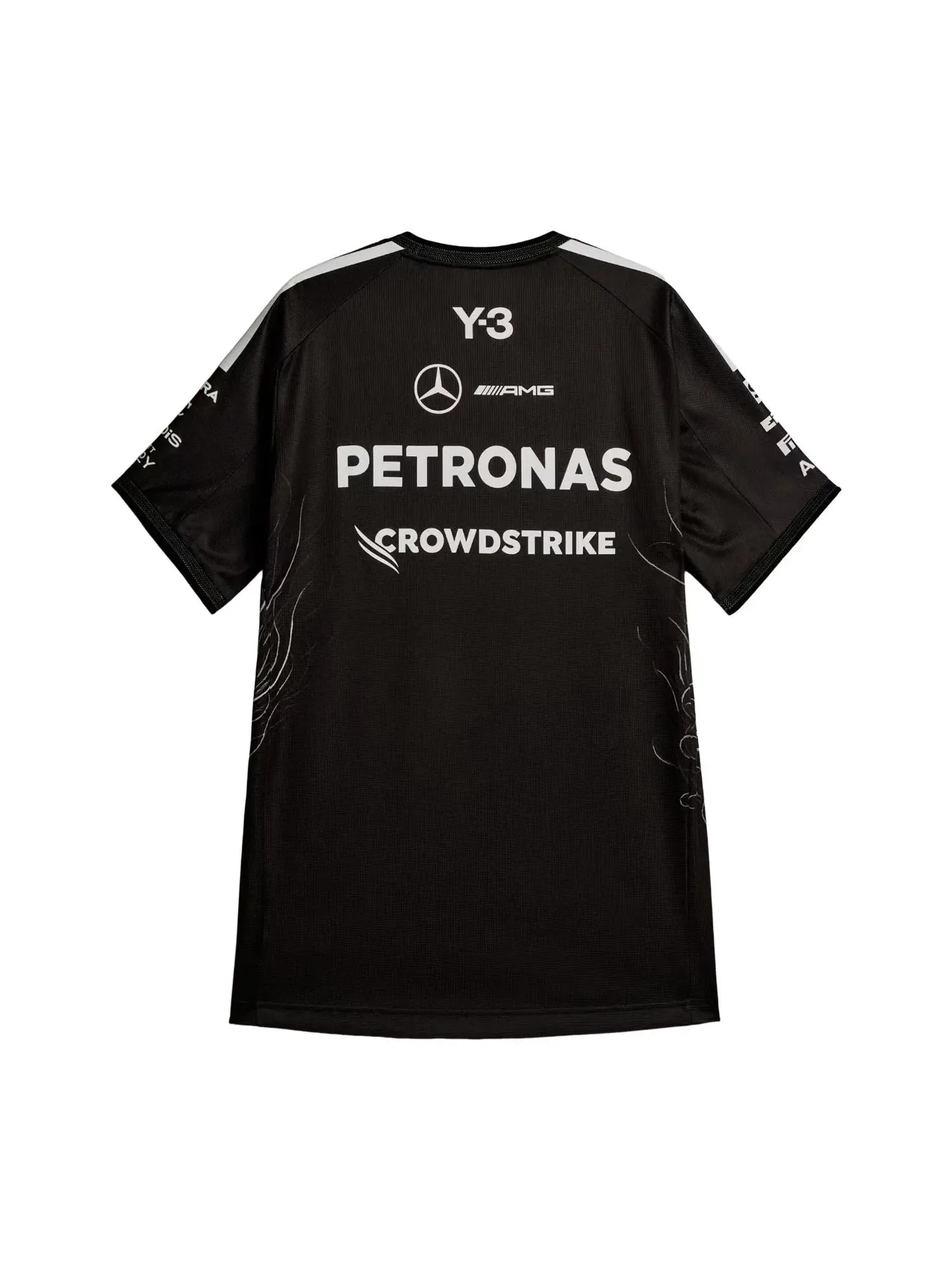 Мужская футболка Y-3 F1 Driver Adidas — изображение 2 из 2, черный
