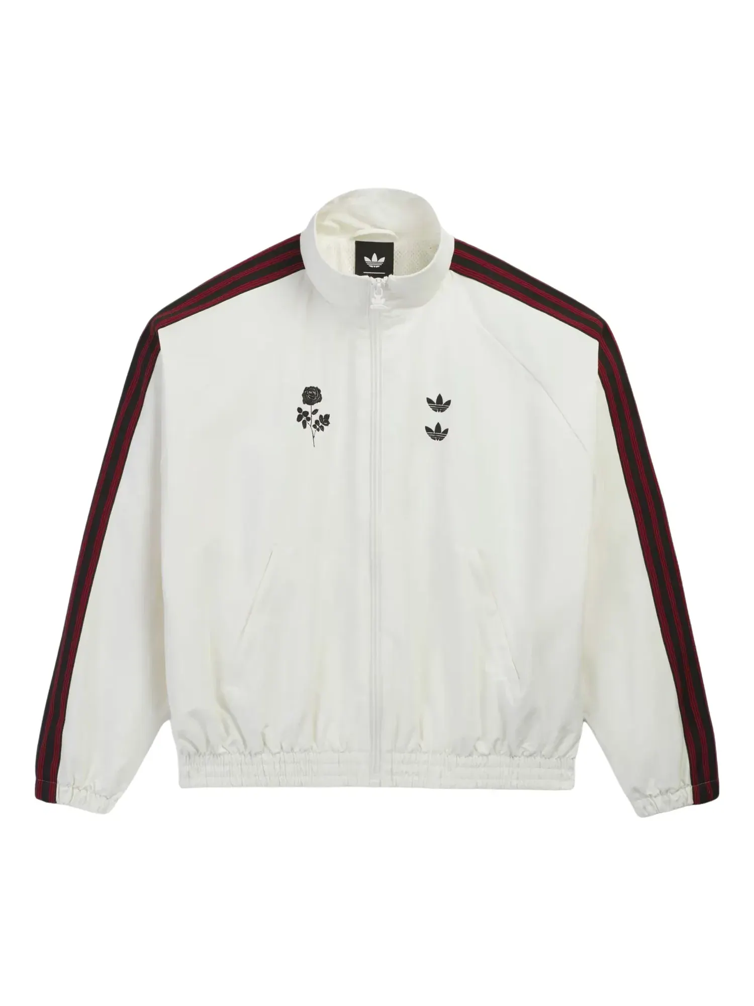 Спортивная куртка Adidas x Chavarria Woven Track Jacket 'Off White' KT2616 — изображение 1 из 8, белый