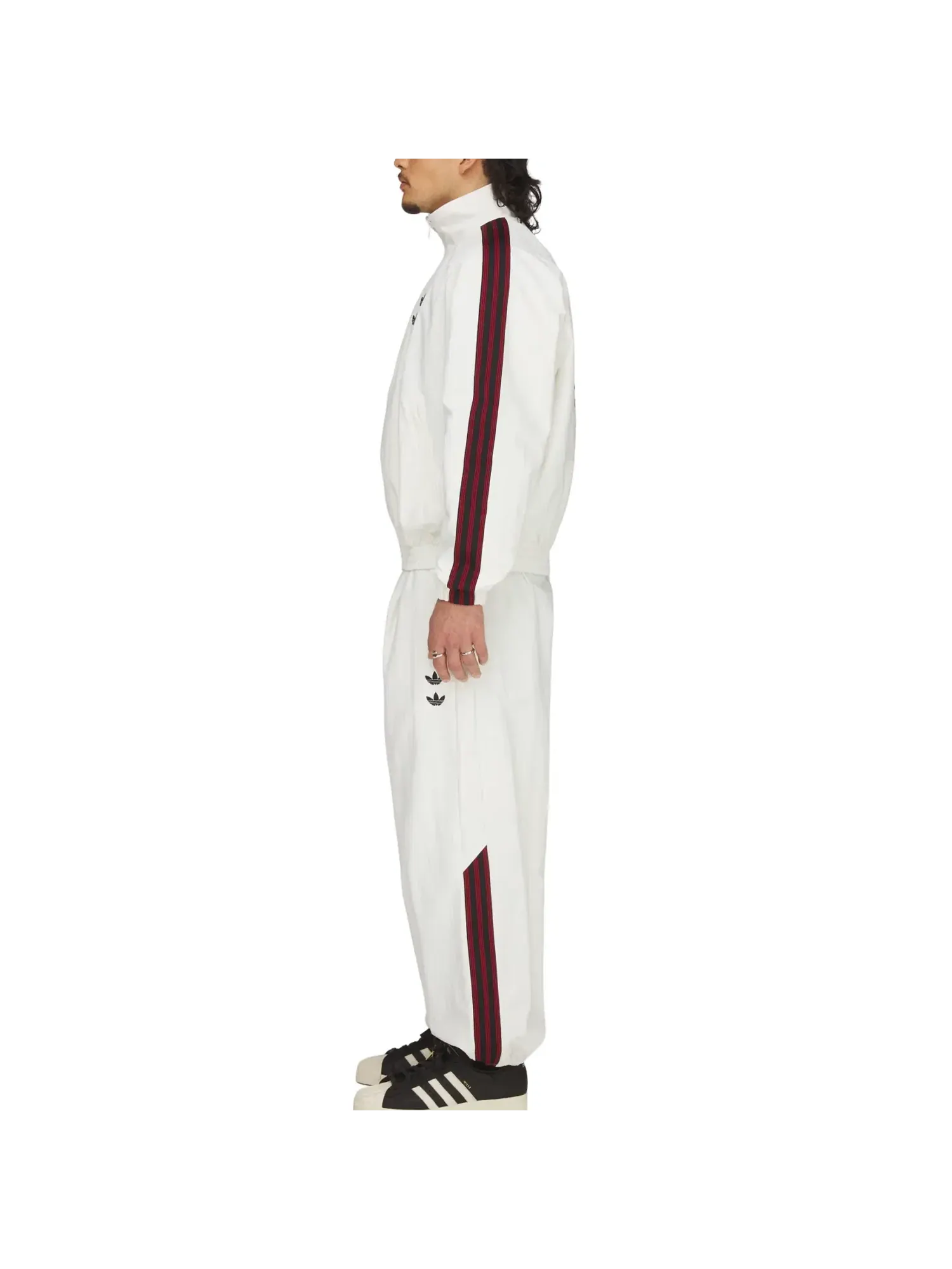 Спортивная куртка Adidas x Chavarria Woven Track Jacket 'Off White' KT2616 — изображение 8 из 8, белый
