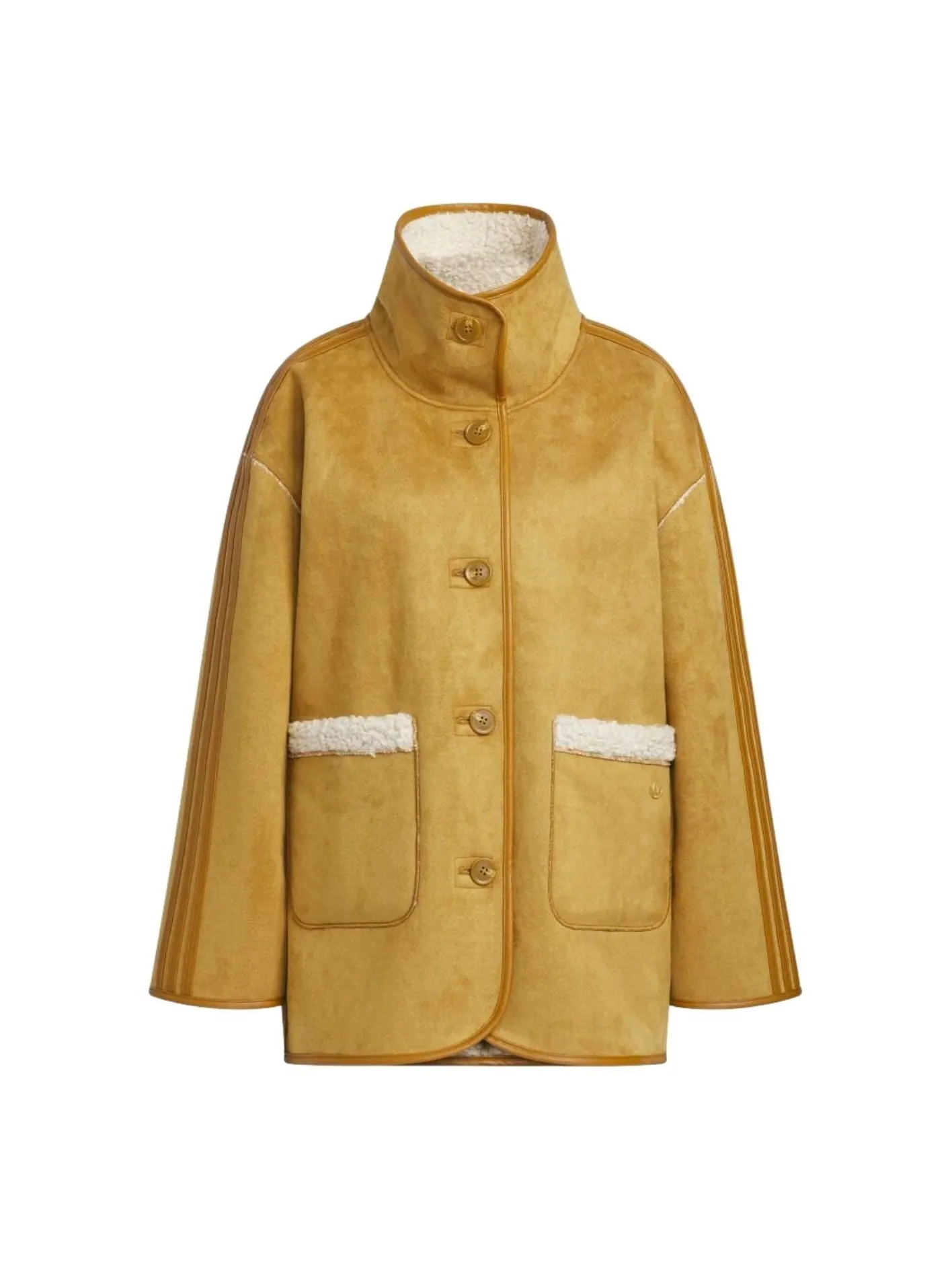 (WMNS) Куртка Adidas Crafted Jacket 'Bronze Strata Crystal Linen' — изображение 1 из 5, зеленый