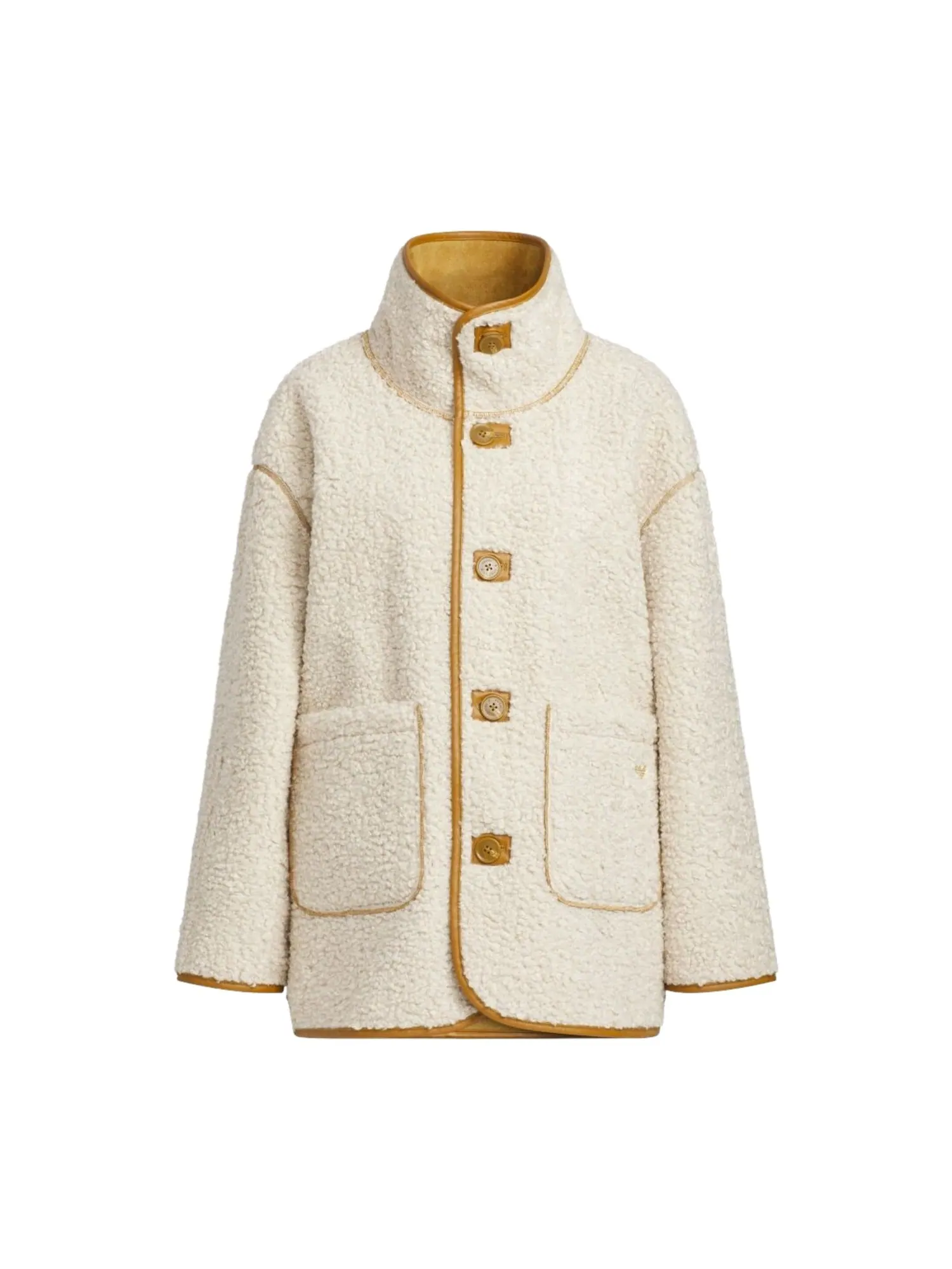 (WMNS) Куртка Adidas Crafted Jacket 'Bronze Strata Crystal Linen' — изображение 2 из 5, зеленый