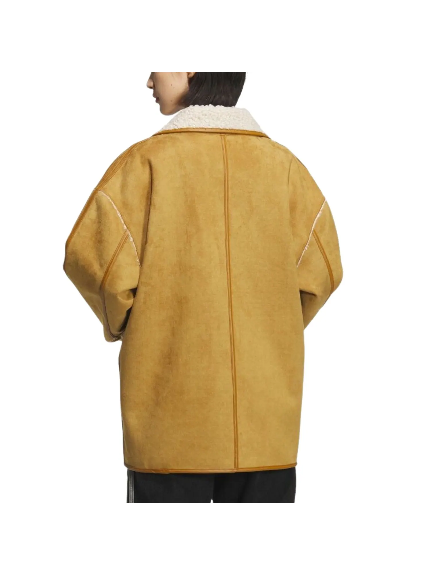 (WMNS) Куртка Adidas Crafted Jacket 'Bronze Strata Crystal Linen' — изображение 5 из 5, зеленый