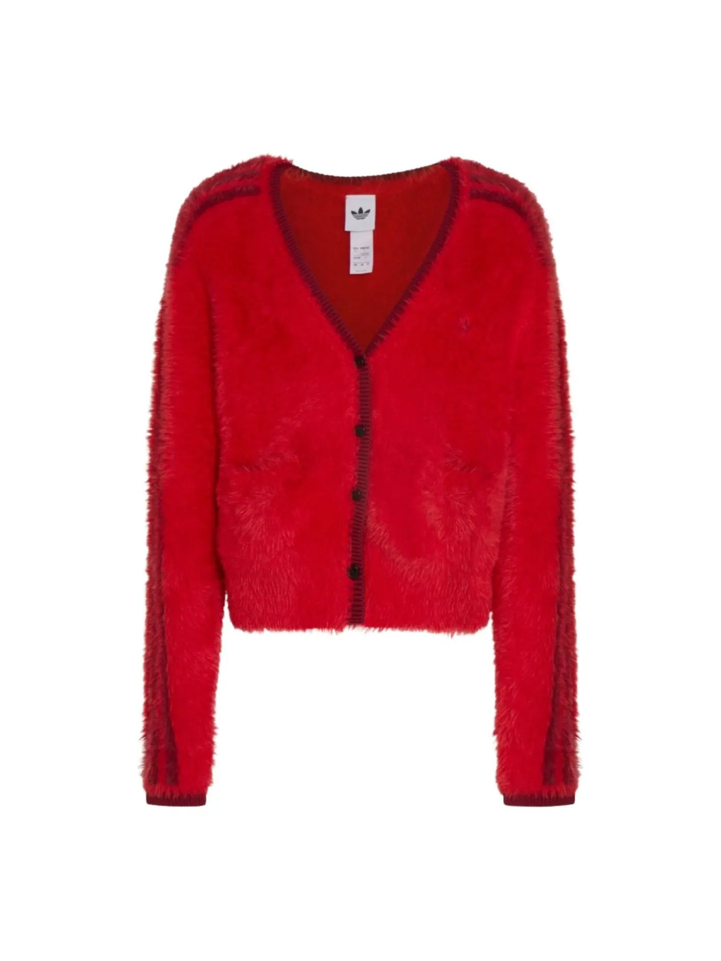 (WMNS) Кардиган Adidas CNY, азиатский размер — изображение 1 из 2, красный
