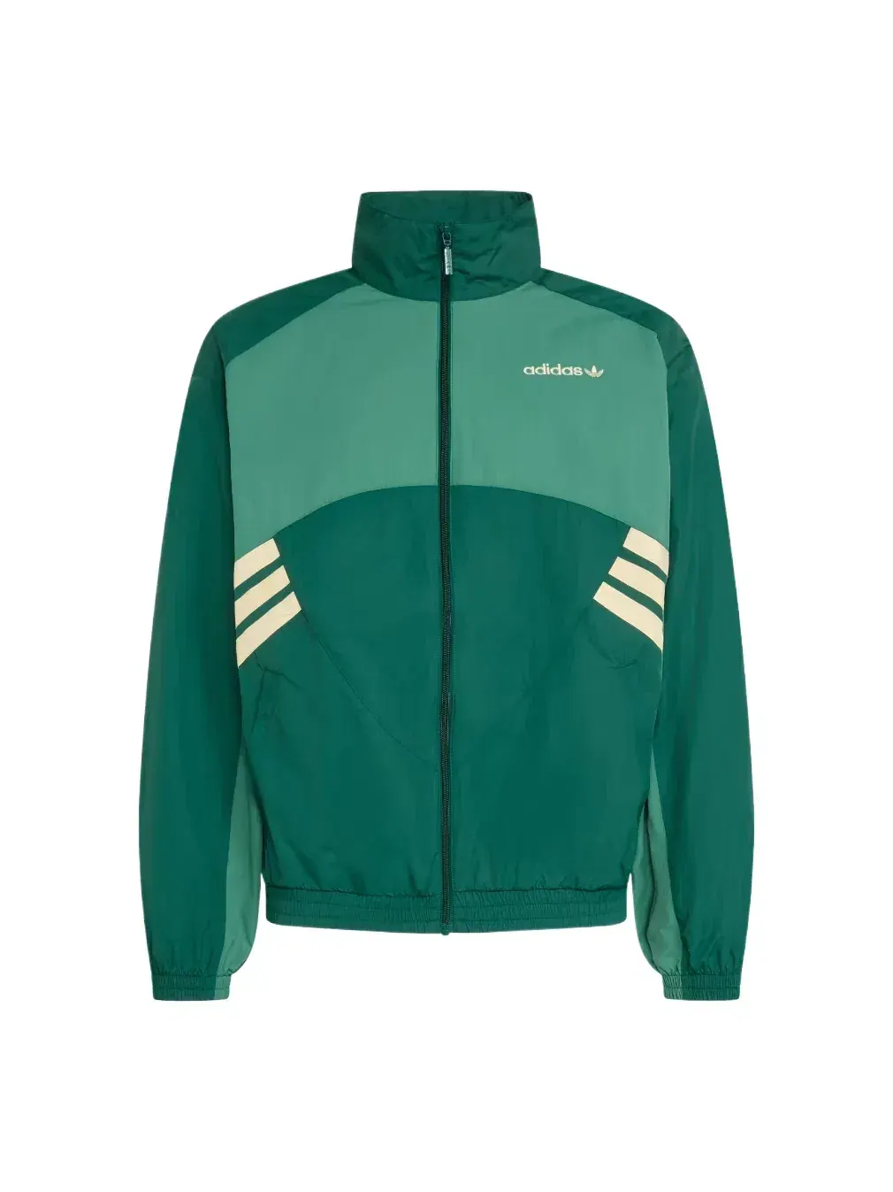 Мужская куртка с воротником-стойкой Munich 93 Track Jacket Adidas — изображение 1 из 4, зеленый