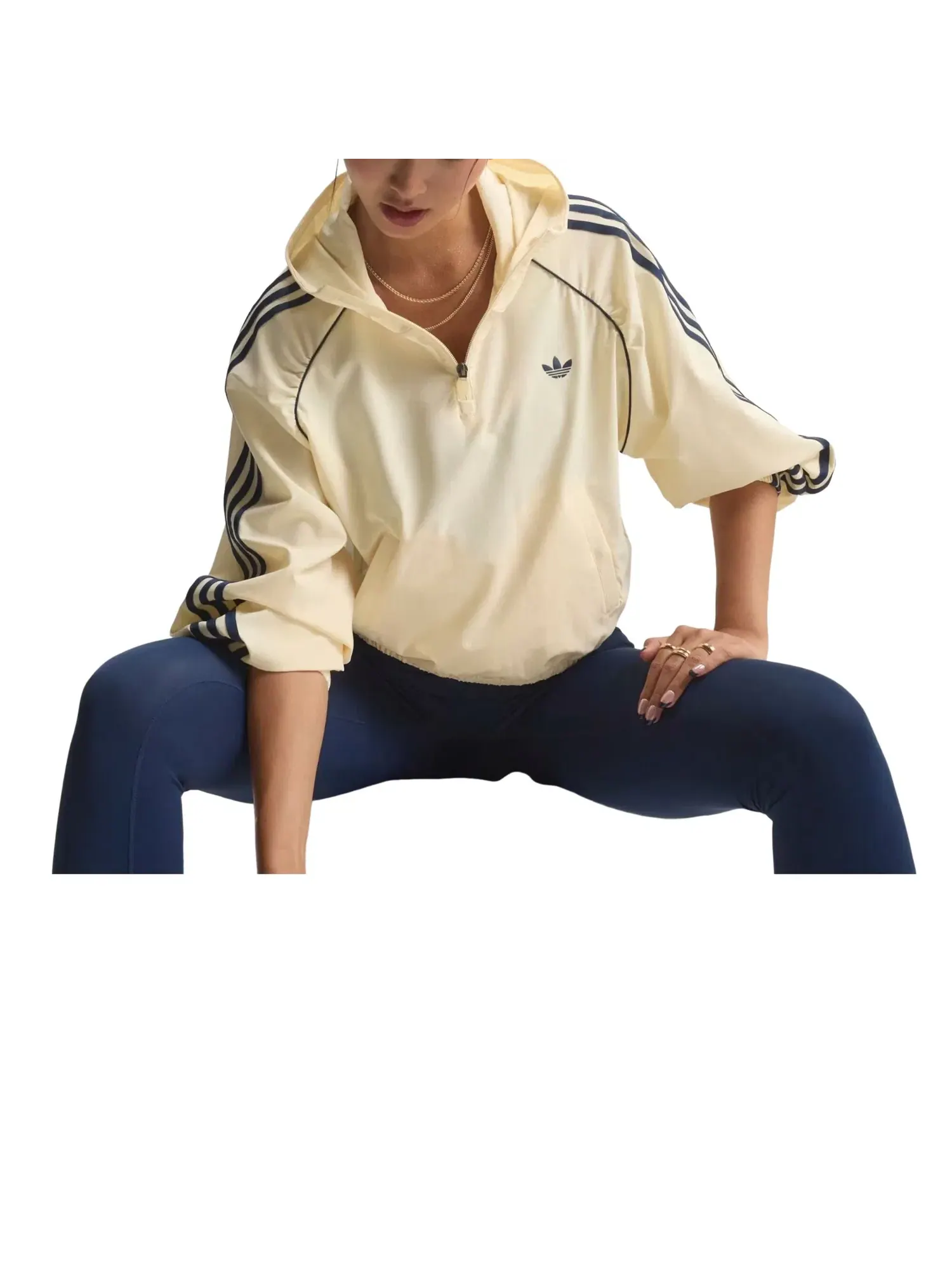 Женская футболка с длинным рукавом Adidas Warm Vanilla — изображение 2 из 3, желтый