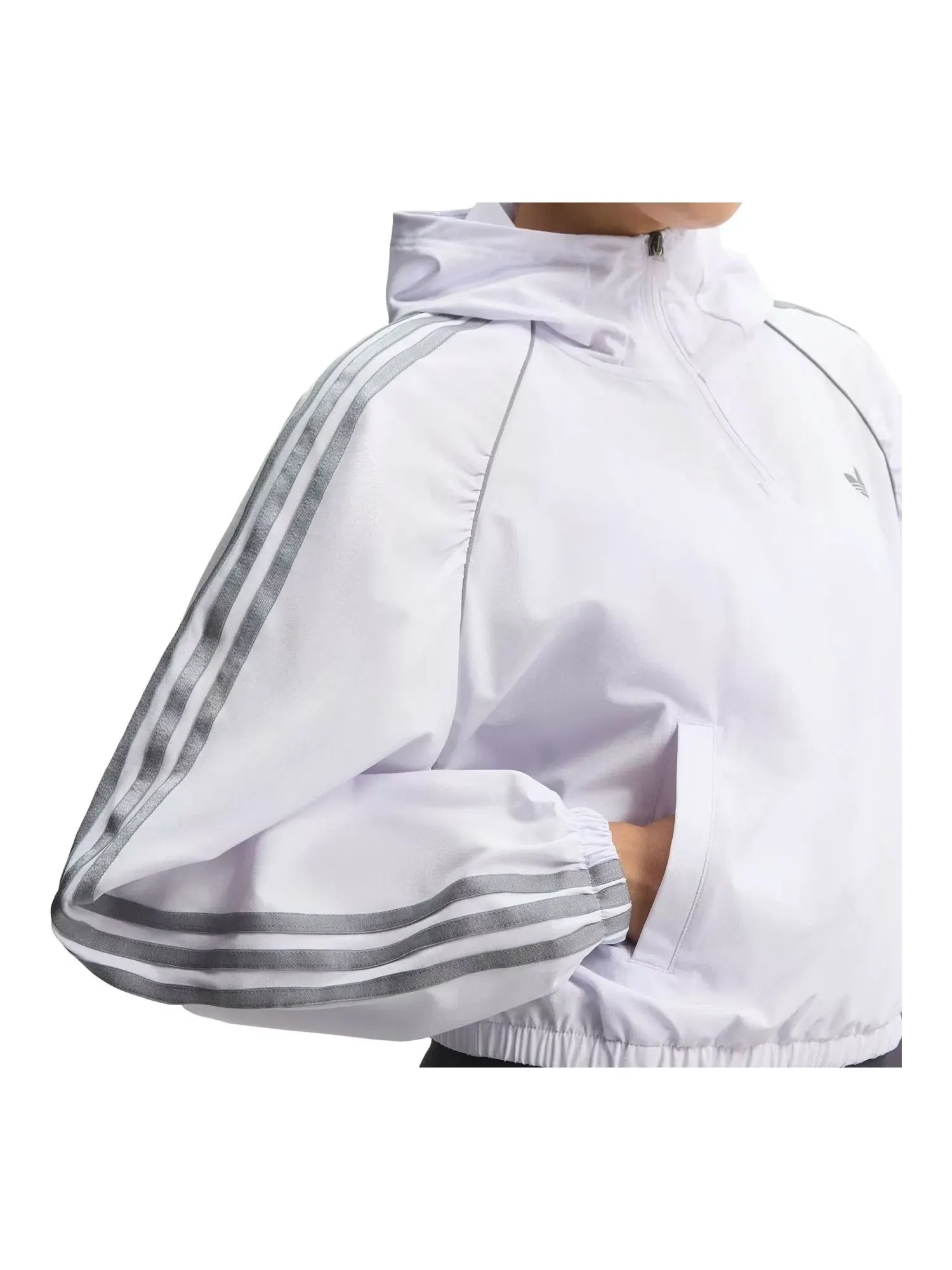Женская футболка с длинным рукавом Sport Coverup Adidas — изображение 1 из 2, фиолетовый