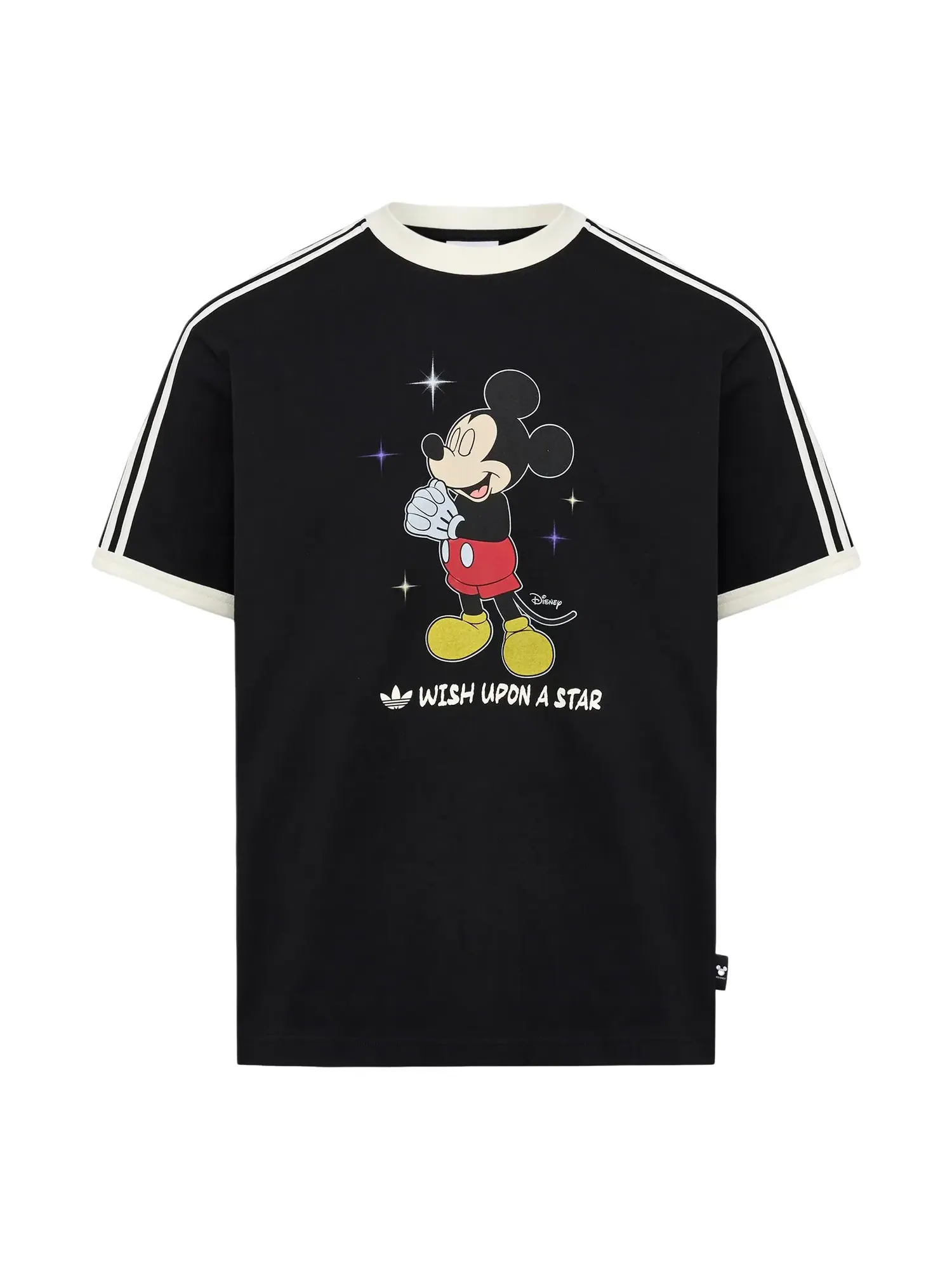 Мужская футболка с принтом Adidas x Disney Mickey Mouse Wish — изображение 1 из 2, черный