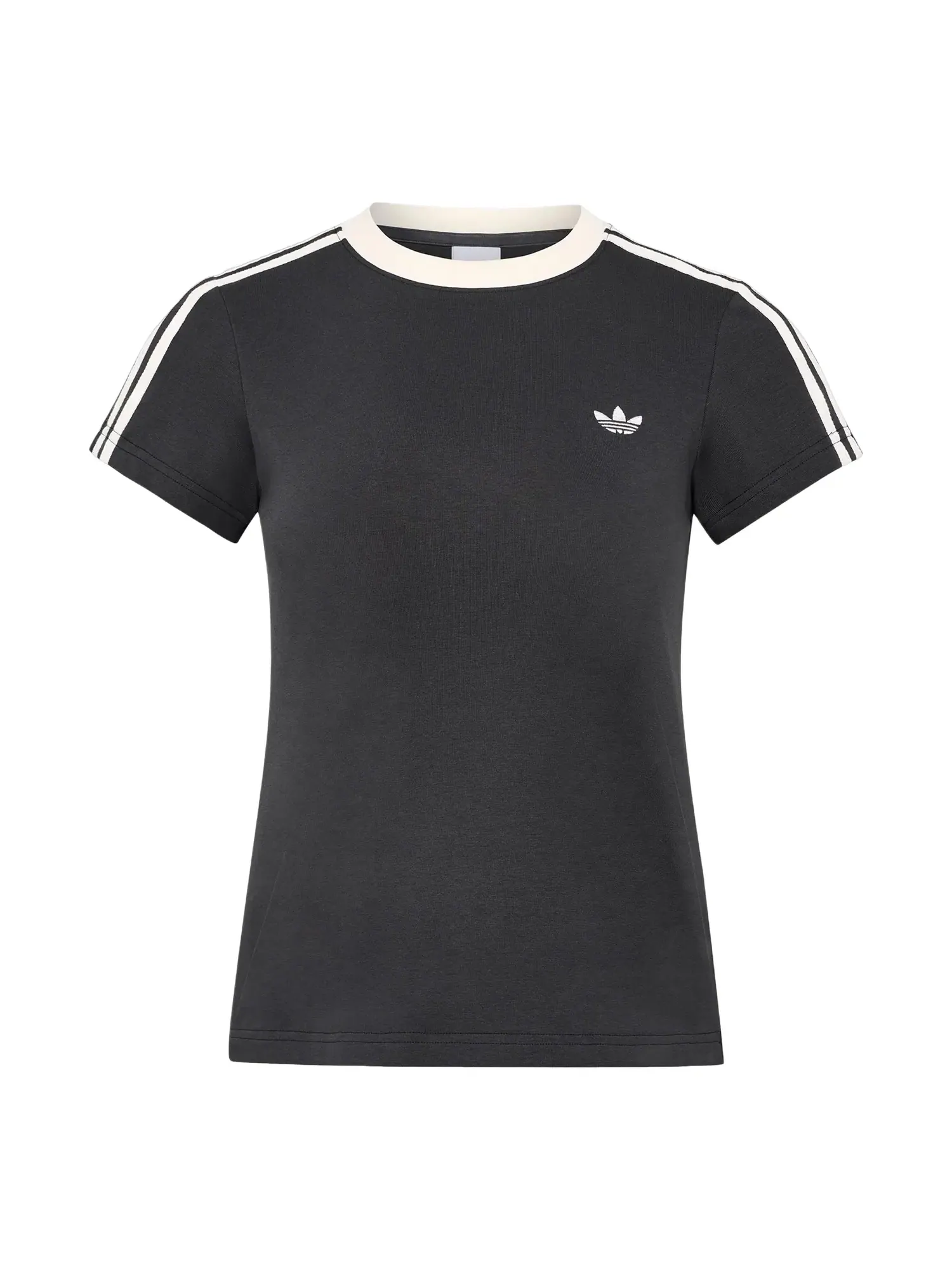 Женская футболка с коротким рукавом Adidas Tailored Cali — изображение 1 из 5, серый