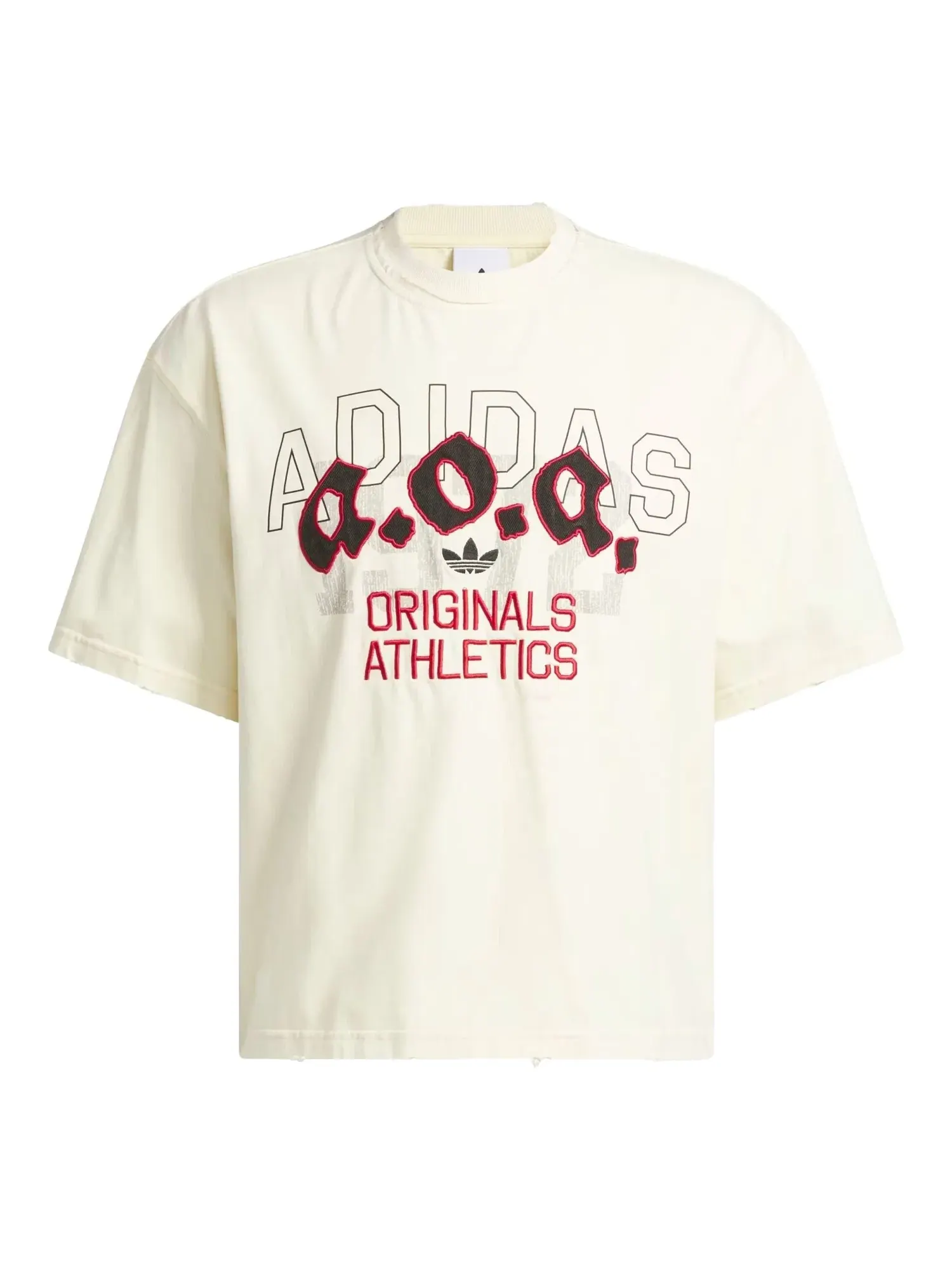 Мужская футболка с графическим принтом AOA Graphic T-Shirt Adidas — изображение 1 из 3, белый