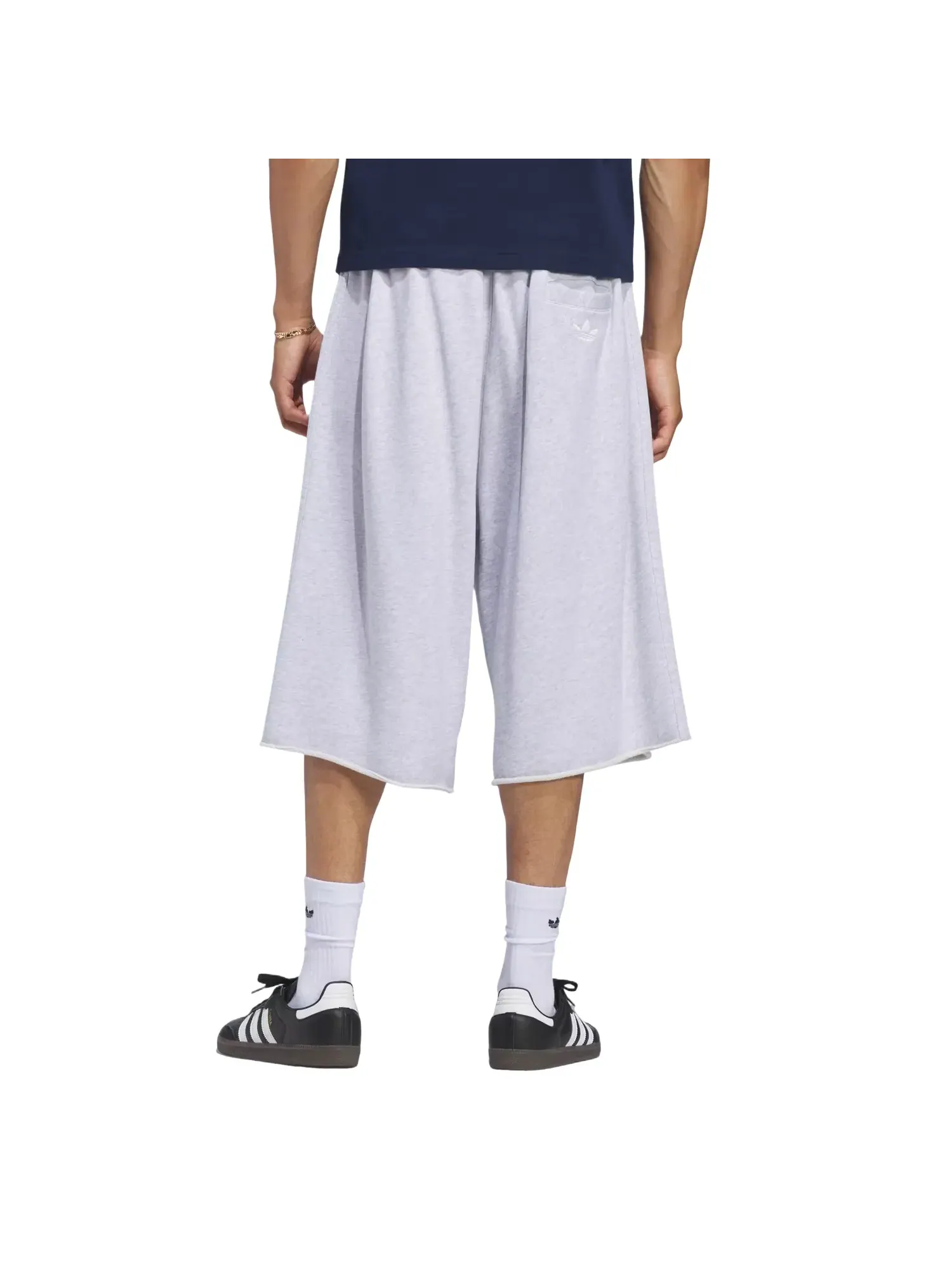Мужские шорты с принтом Adidas Graphic Sweatshorts Asia Sizing — изображение 3 из 3, серый