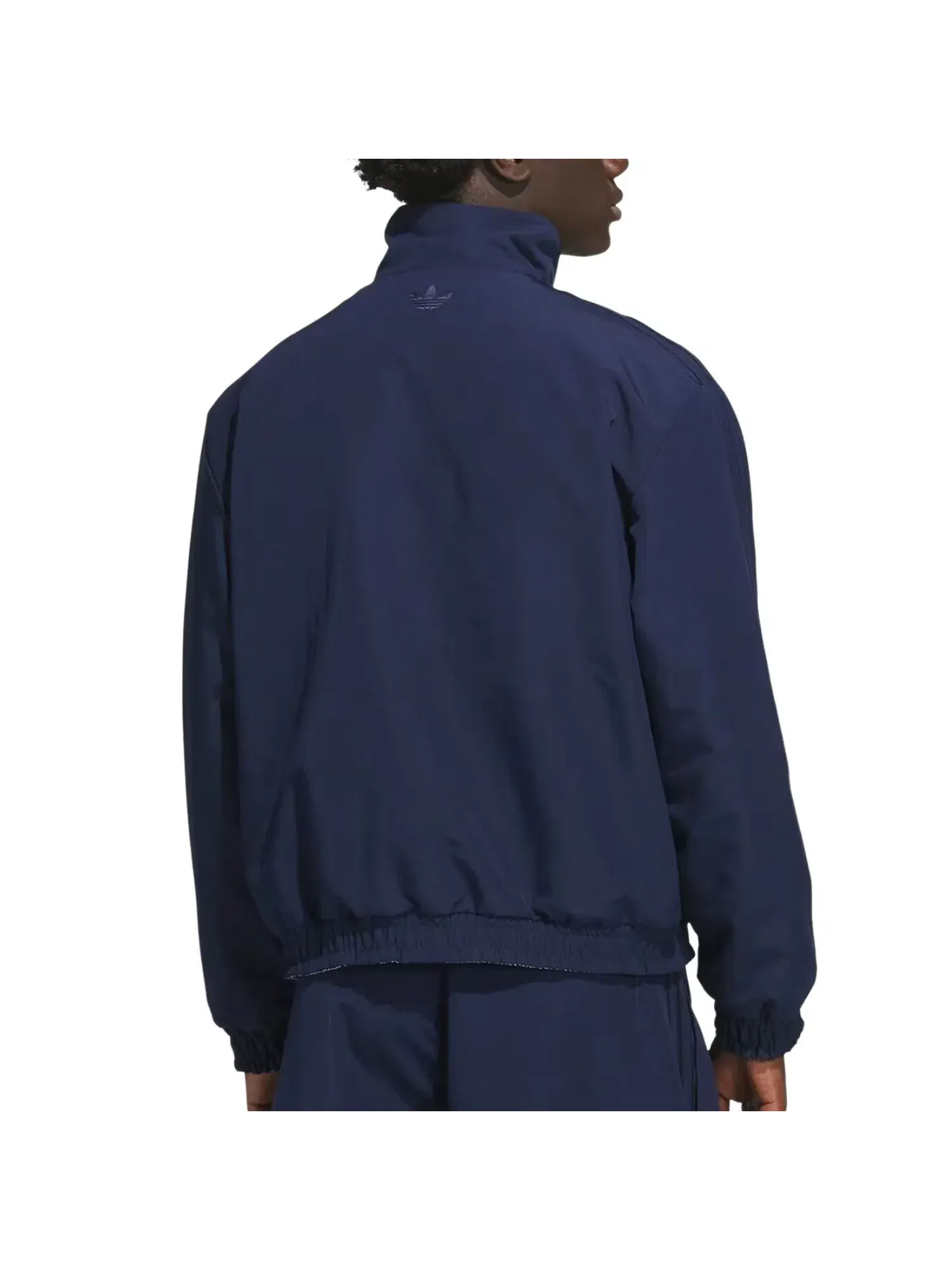 Мужская куртка-бомбер с длинным рукавом Adidas Firebird Coach Jacket — изображение 5 из 5, темно-синий