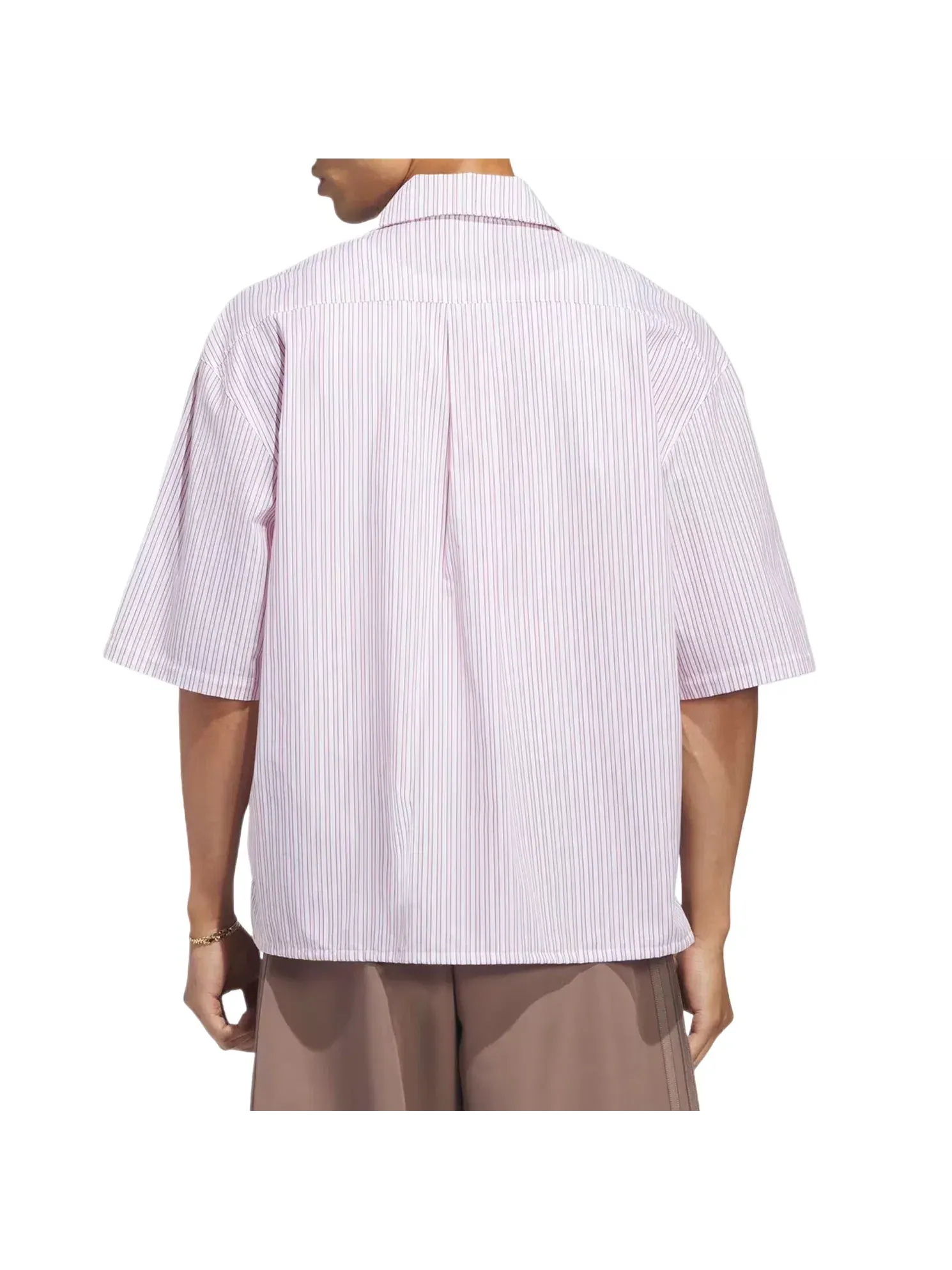 Мужская рубашка с длинным рукавом Adidas AOA Button Up Shirt — изображение 3 из 3, красный