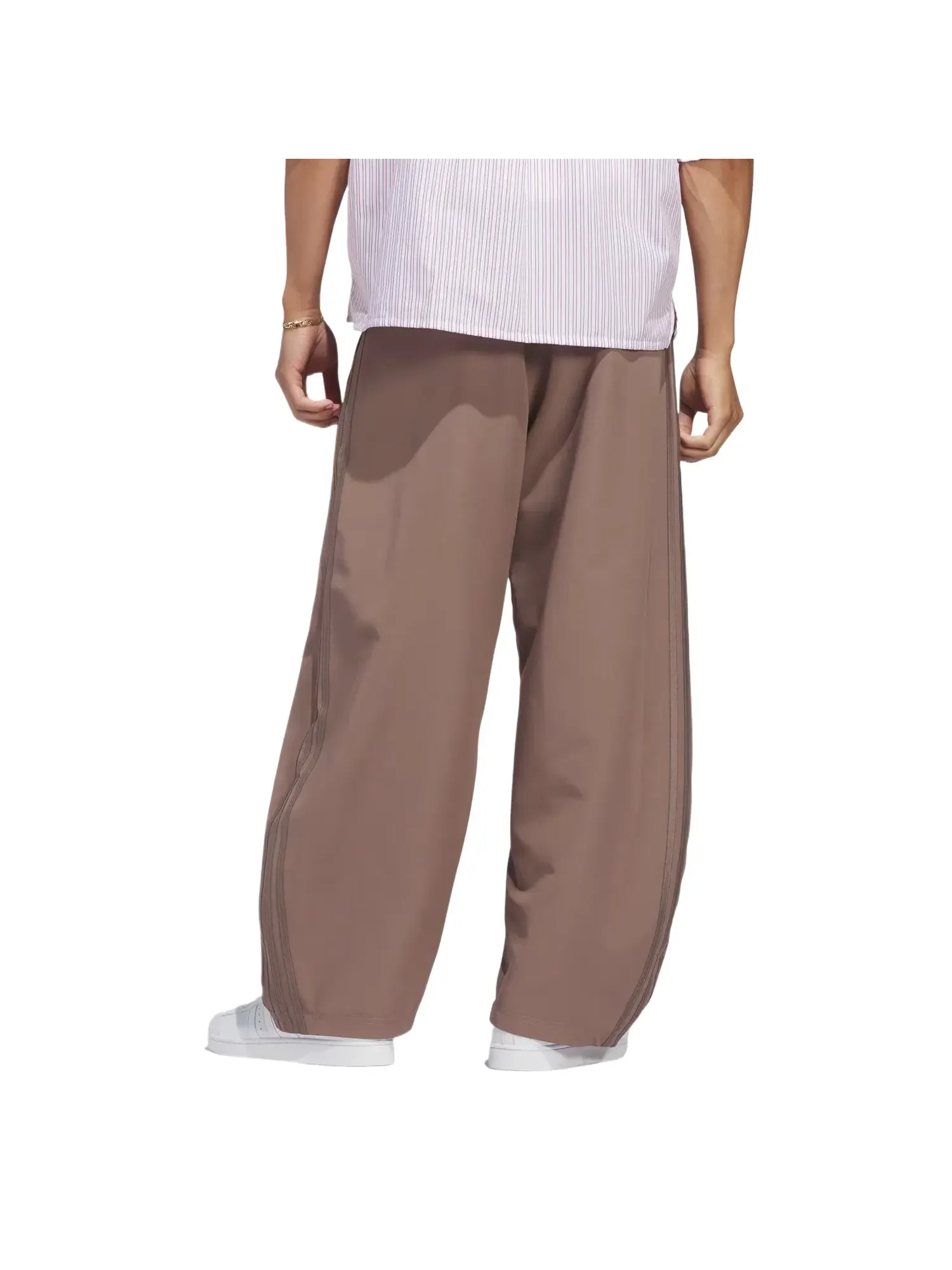 Мужские брюки с принтом Trace Brown Adidas — изображение 3 из 3, коричневый