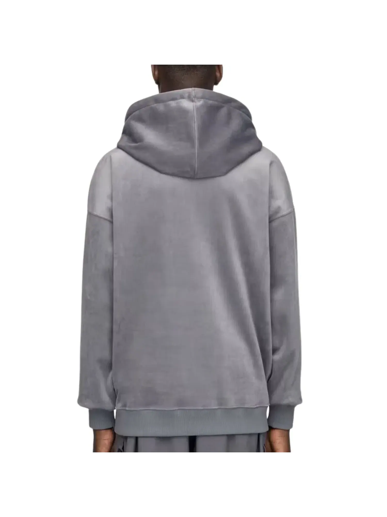 Мужское худи с вельветовым кордюром Adidas x Y-3 Velvet Corduroy Hoodie Asia Sizing — изображение 5 из 5, серый