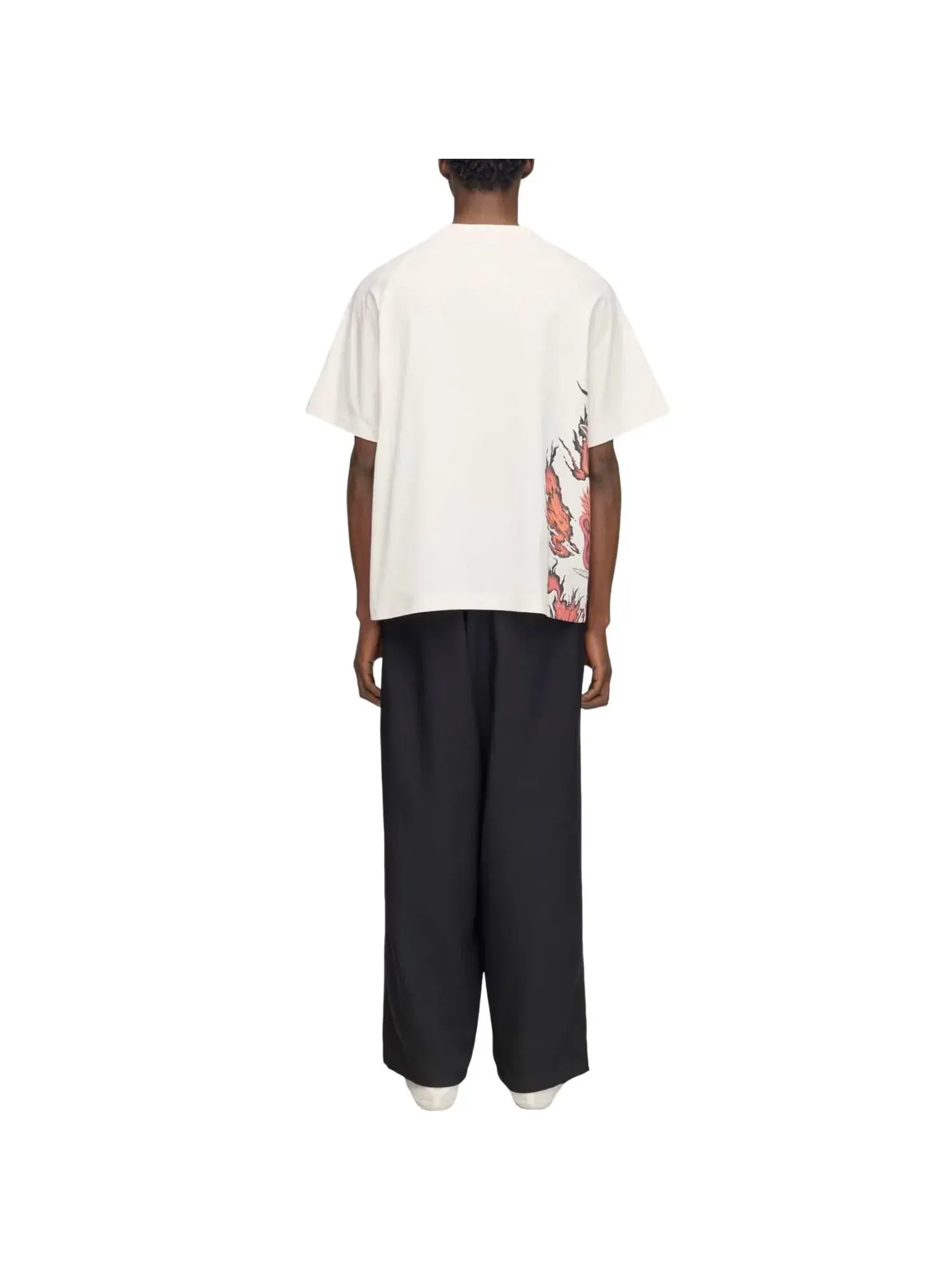 Мужская футболка с графическим принтом Adidas x Y-3 Graphic T-shirt — изображение 3 из 3, белый