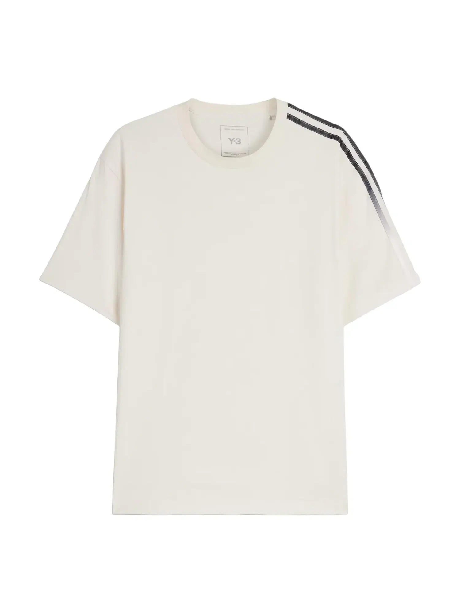 Мужская футболка с градиентным принтом Adidas x Y-3 Gradient Stripes T-shirt — изображение 1 из 5, белый