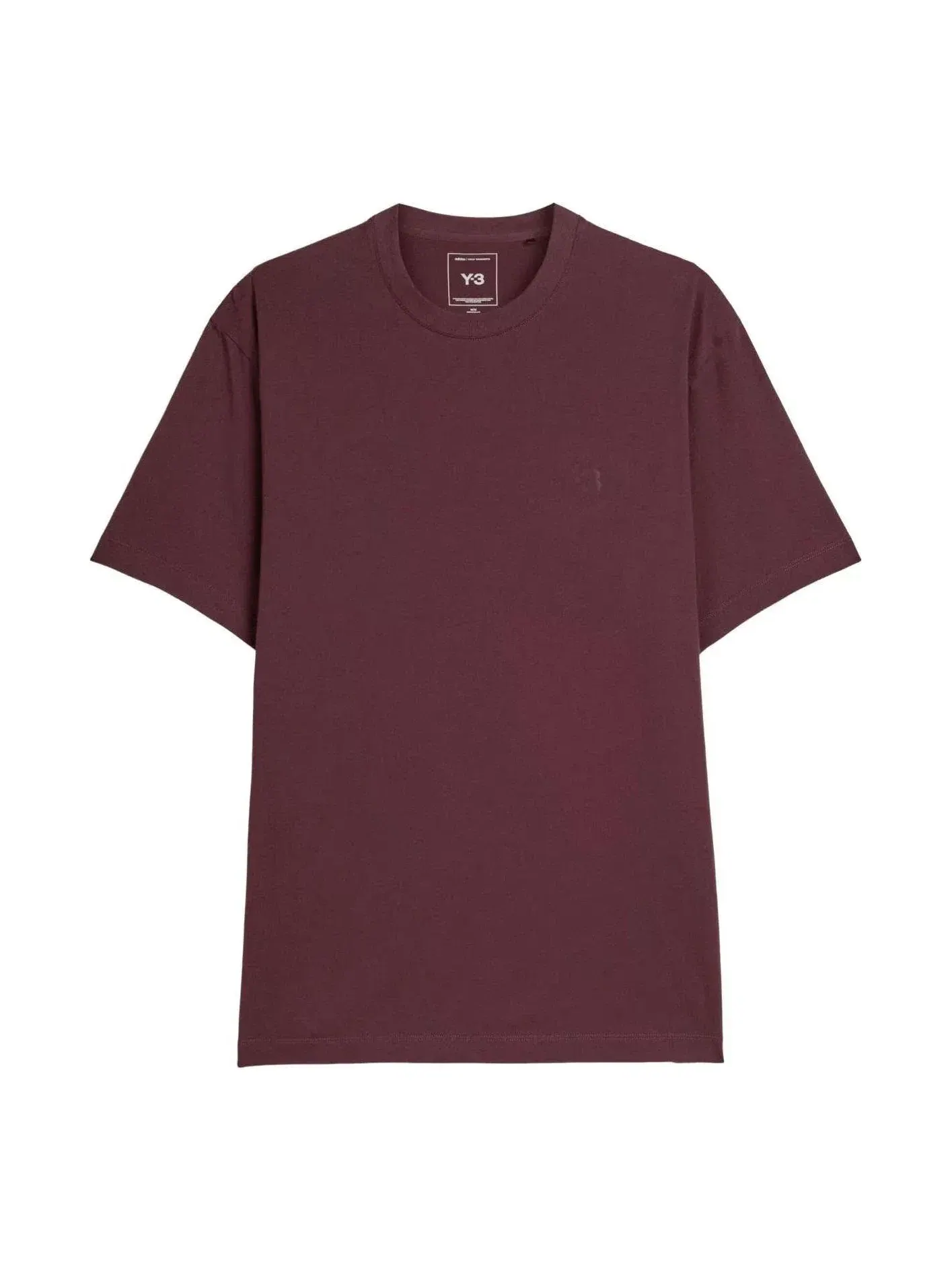 Мужская футболка с коротким рукавом Adidas x Y-3 Regular T-Shirt 'Night Red' KU2264 — изображение 1 из 4, красный