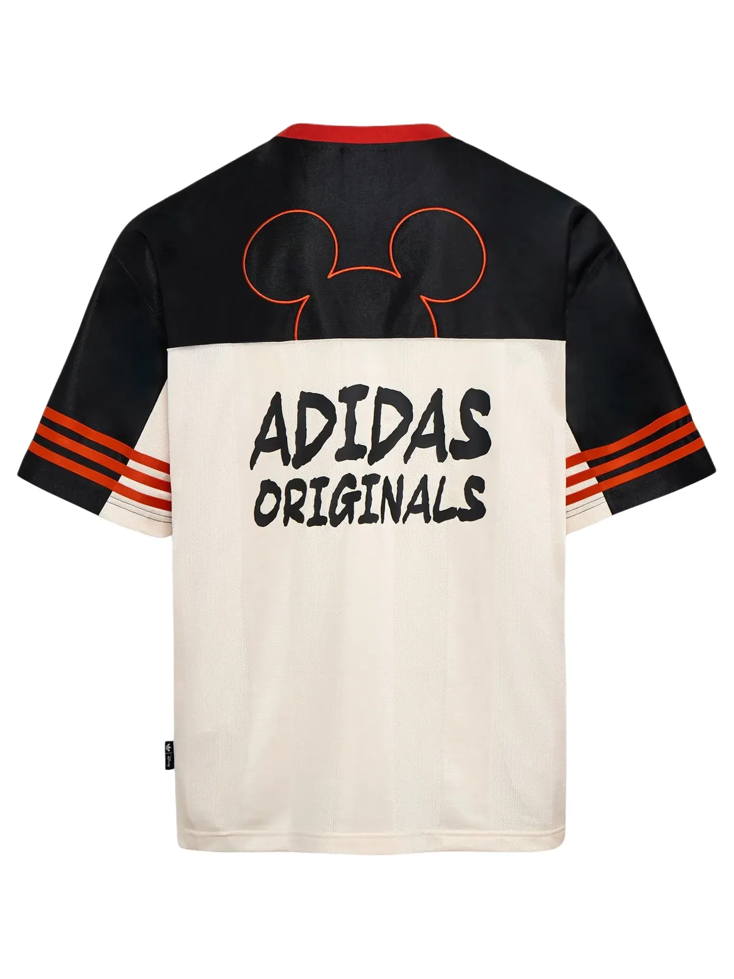 Мужская футболка с принтом Adidas x Disney Mickey Mouse Jersey — изображение 2 из 5, черный