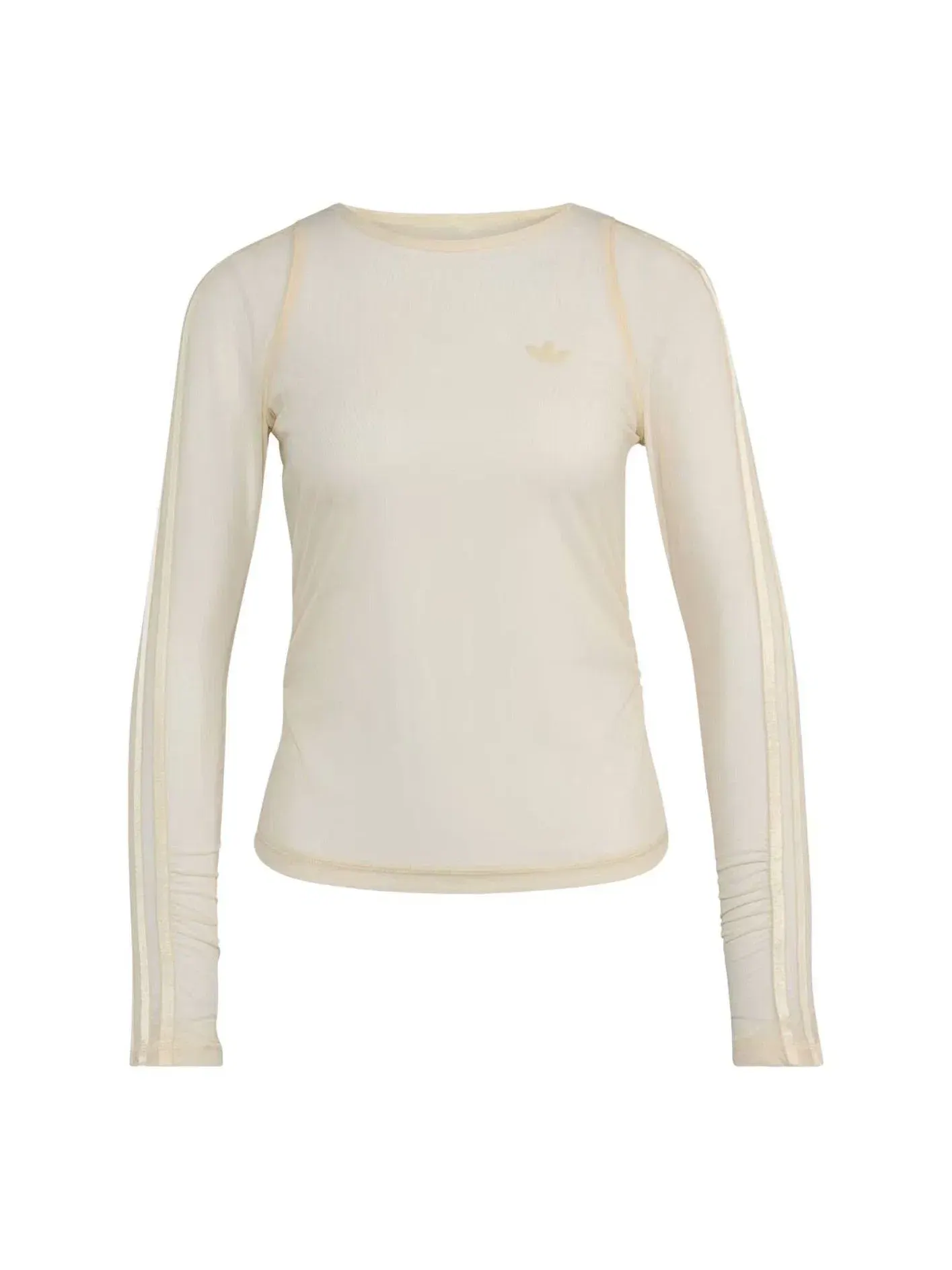 Женский лонгслив с длинным рукавом Warm Vanilla Adidas — изображение 1 из 4, желтый