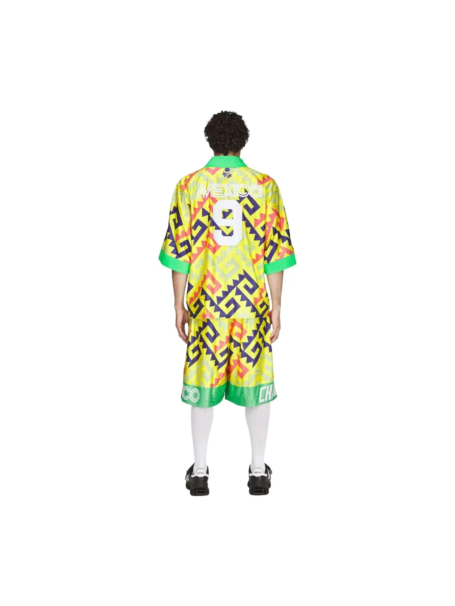 Мужская футболка Adidas x Chavarria AOP Goalkeeper Jersey Asia Sizing — изображение 5 из 5, желтый