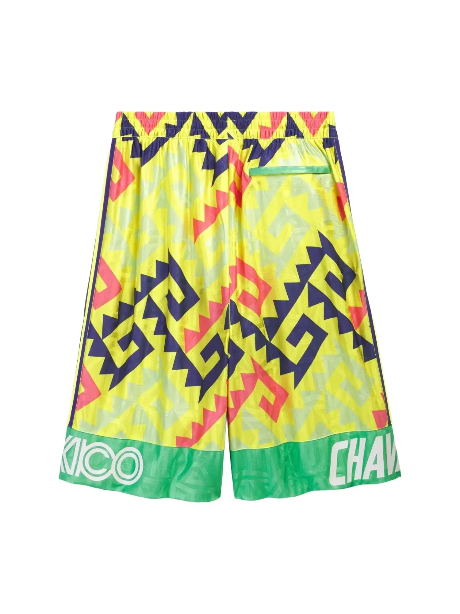 Мужские футбольные шорты с принтом Adidas x Chavarria — изображение 2 из 5, желтый