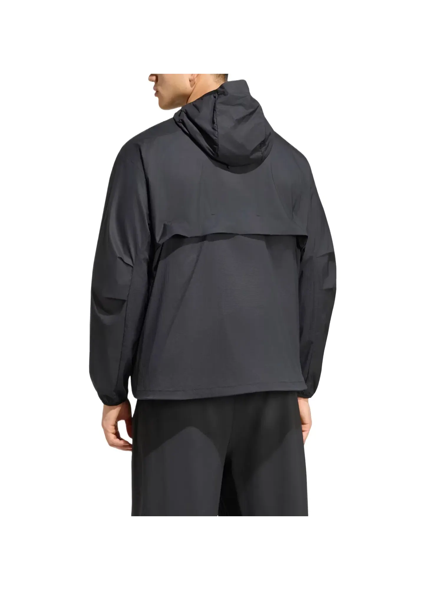 Мужская куртка с принтом Woven Jacket Adidas — изображение 3 из 3, черный