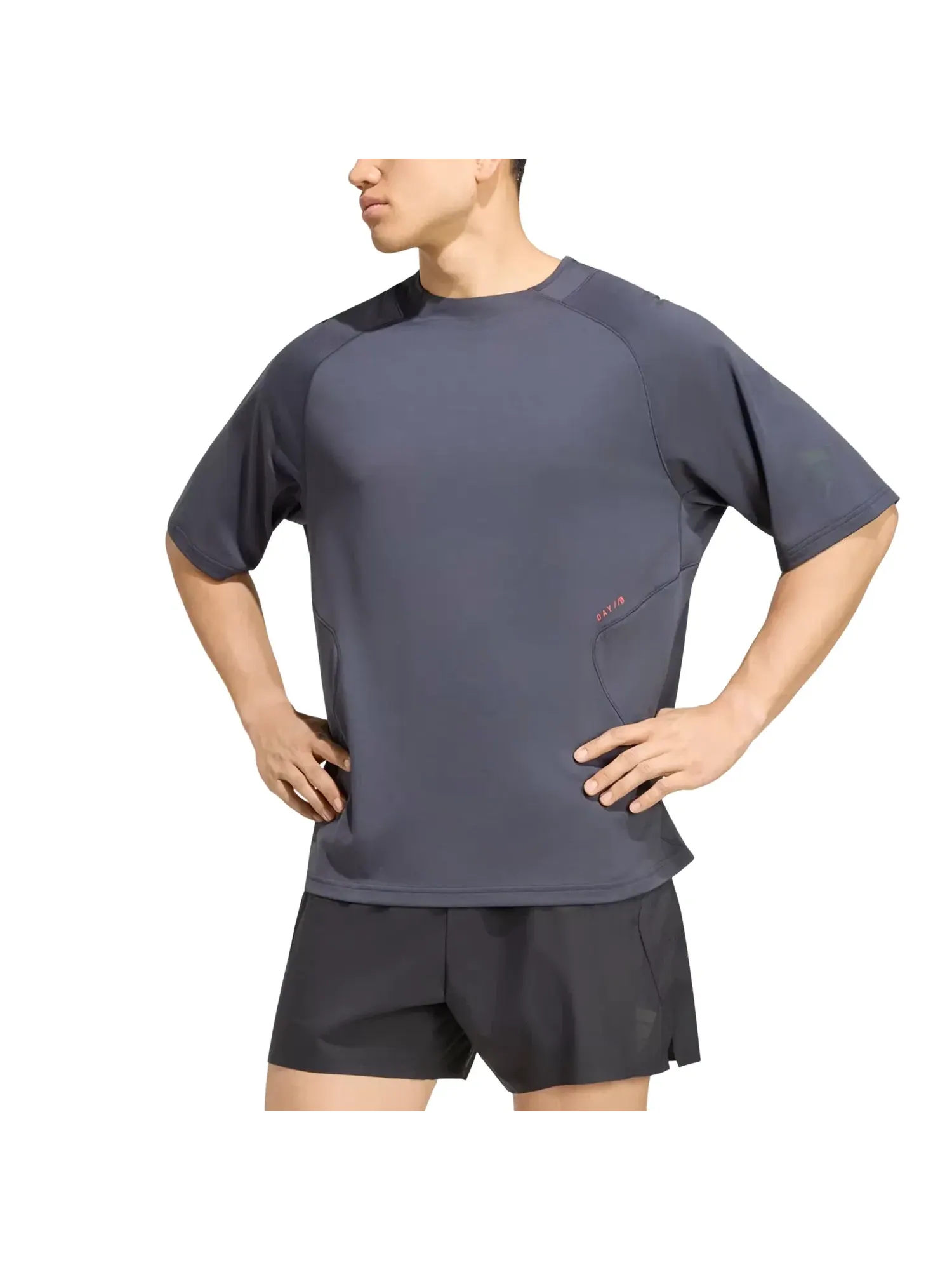 Мужская футболка Adidas DAY//Ø T-Shirt — изображение 2 из 3, серый
