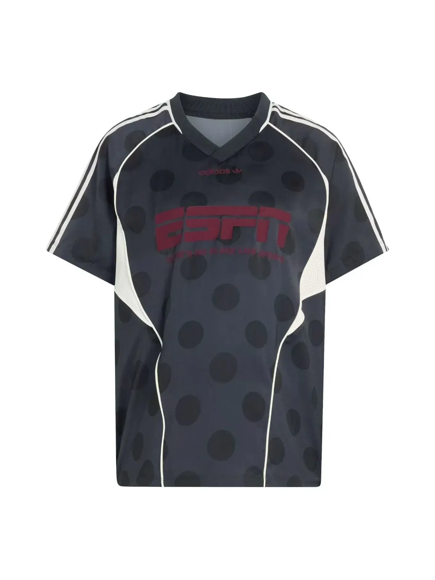 (WMNS) Футболка Adidas Street Jersey SS 'Night Grey' — изображение 1 из 1, серый