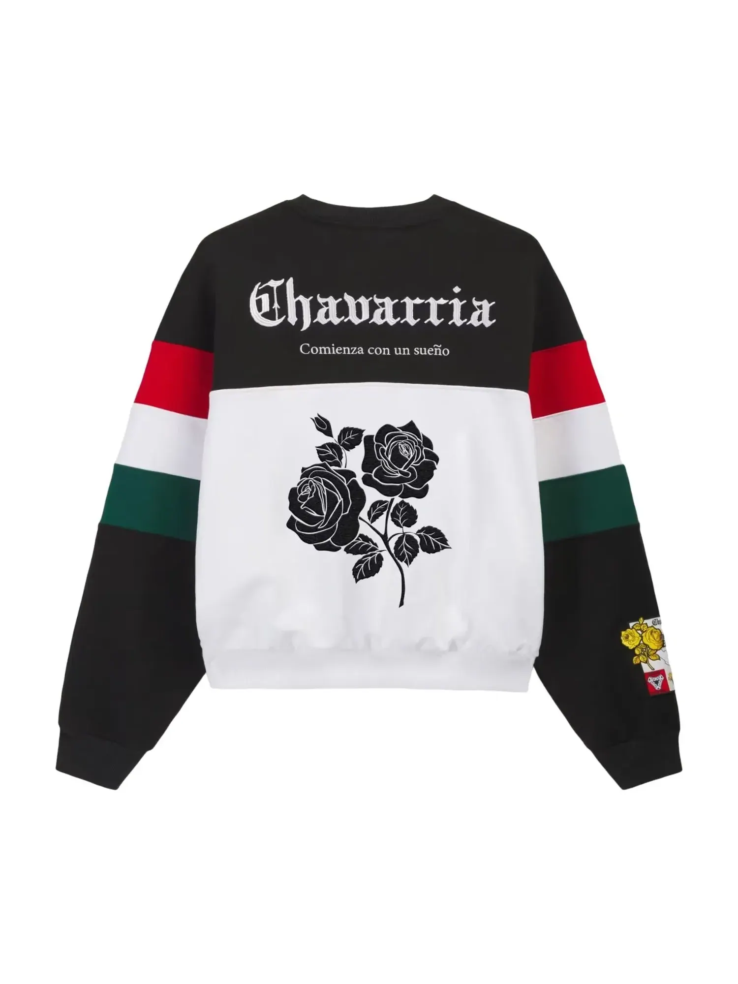 Мужской свитшот из футера Adidas x Chavarria — изображение 2 из 5, черный