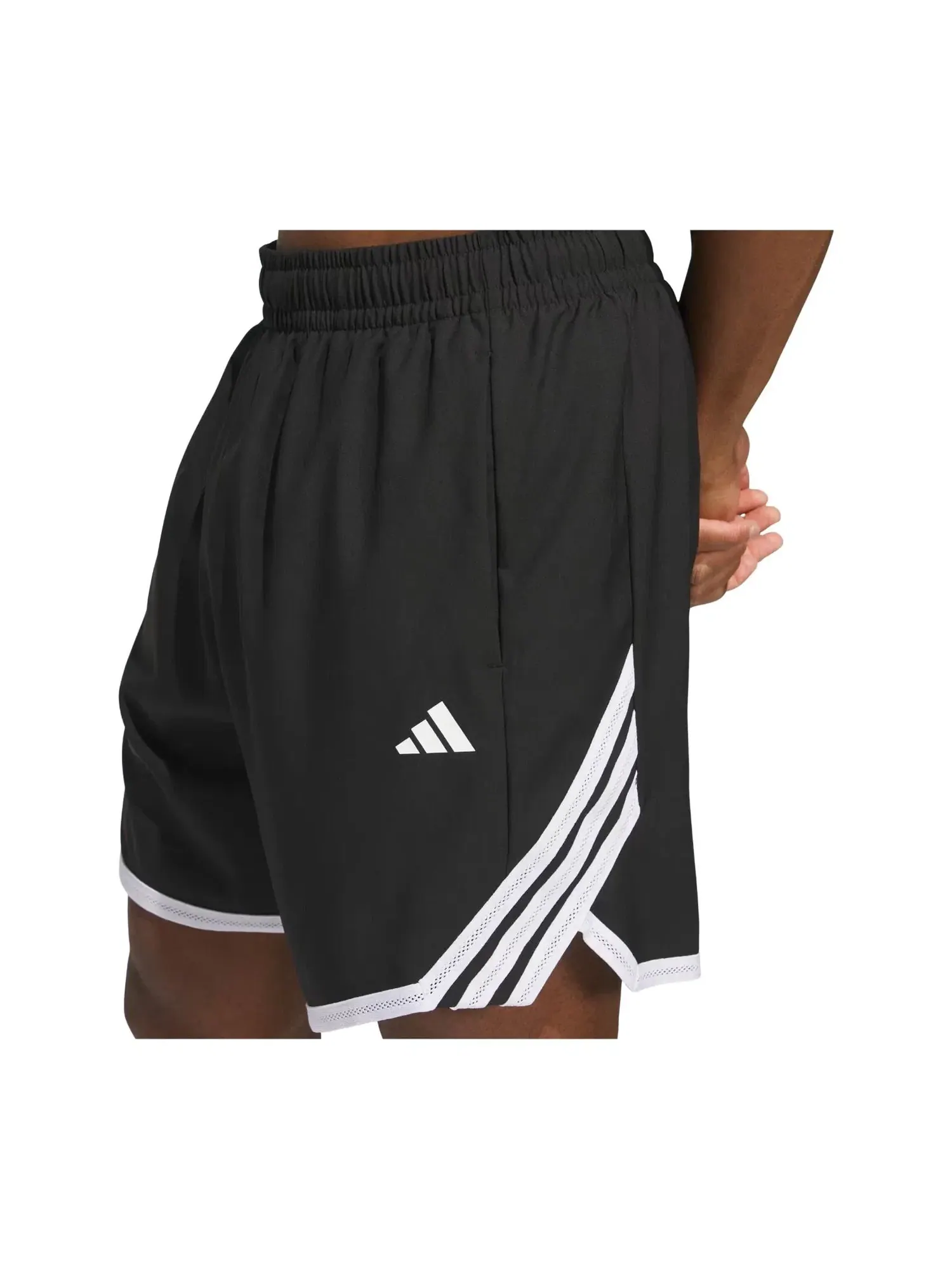 Мужские шорты с принтом Adidas Crazy Lite Shorts — изображение 2 из 5, черный