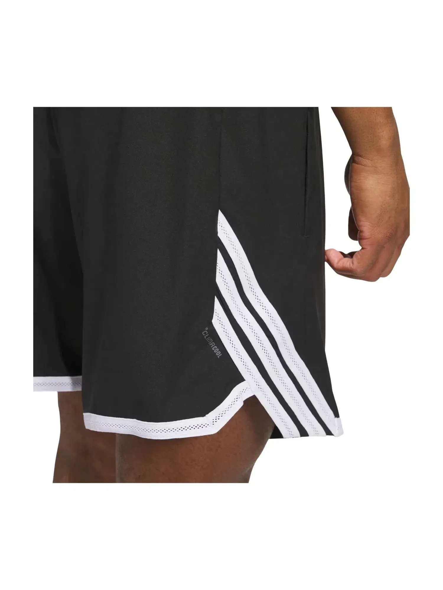 Мужские шорты с принтом Adidas Crazy Lite Shorts — изображение 3 из 5, черный