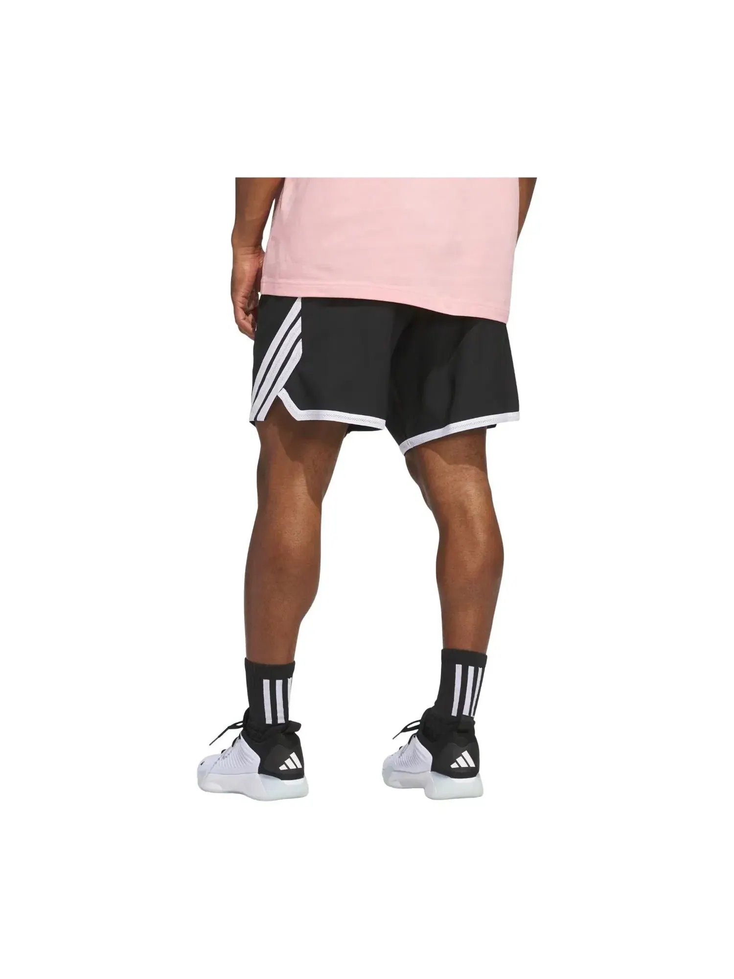 Мужские шорты с принтом Adidas Crazy Lite Shorts — изображение 5 из 5, черный