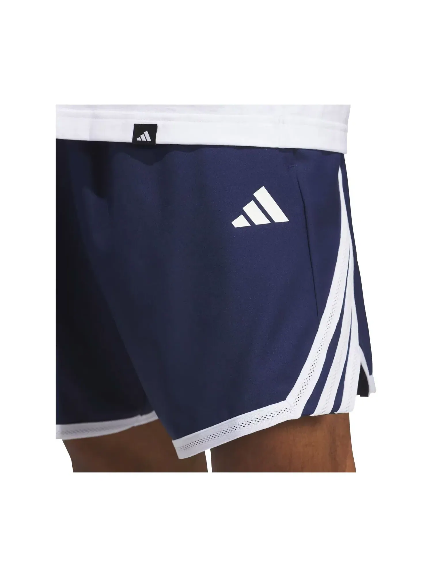 Мужские шорты с принтом Crazy Lite Shorts Adidas — изображение 2 из 5, синий