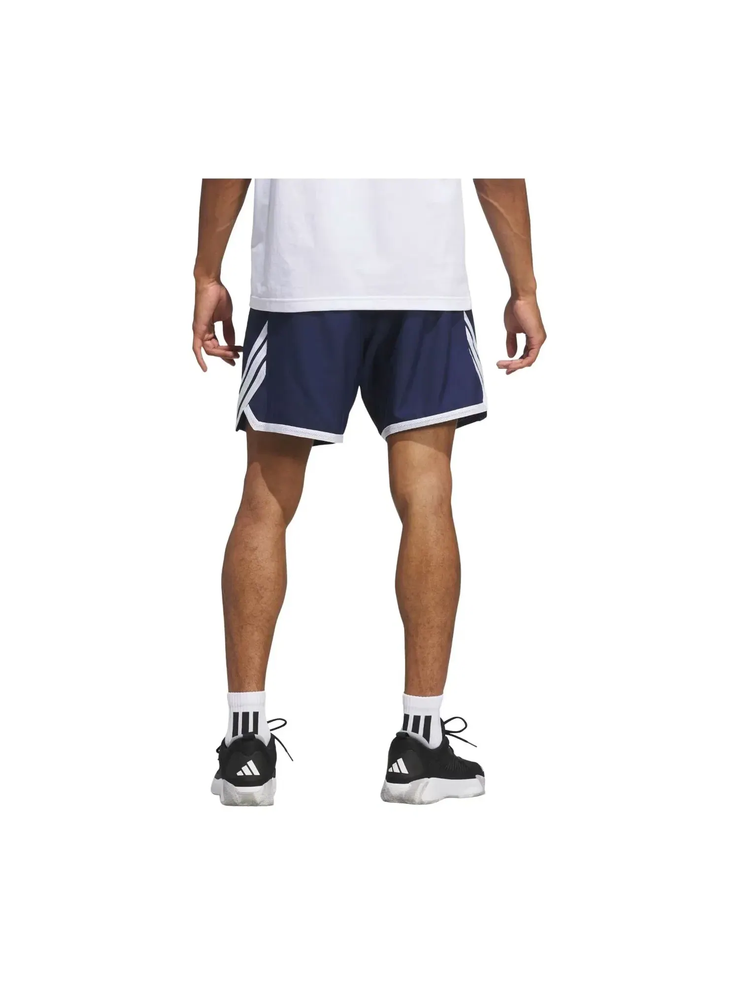 Мужские шорты с принтом Crazy Lite Shorts Adidas — изображение 5 из 5, синий